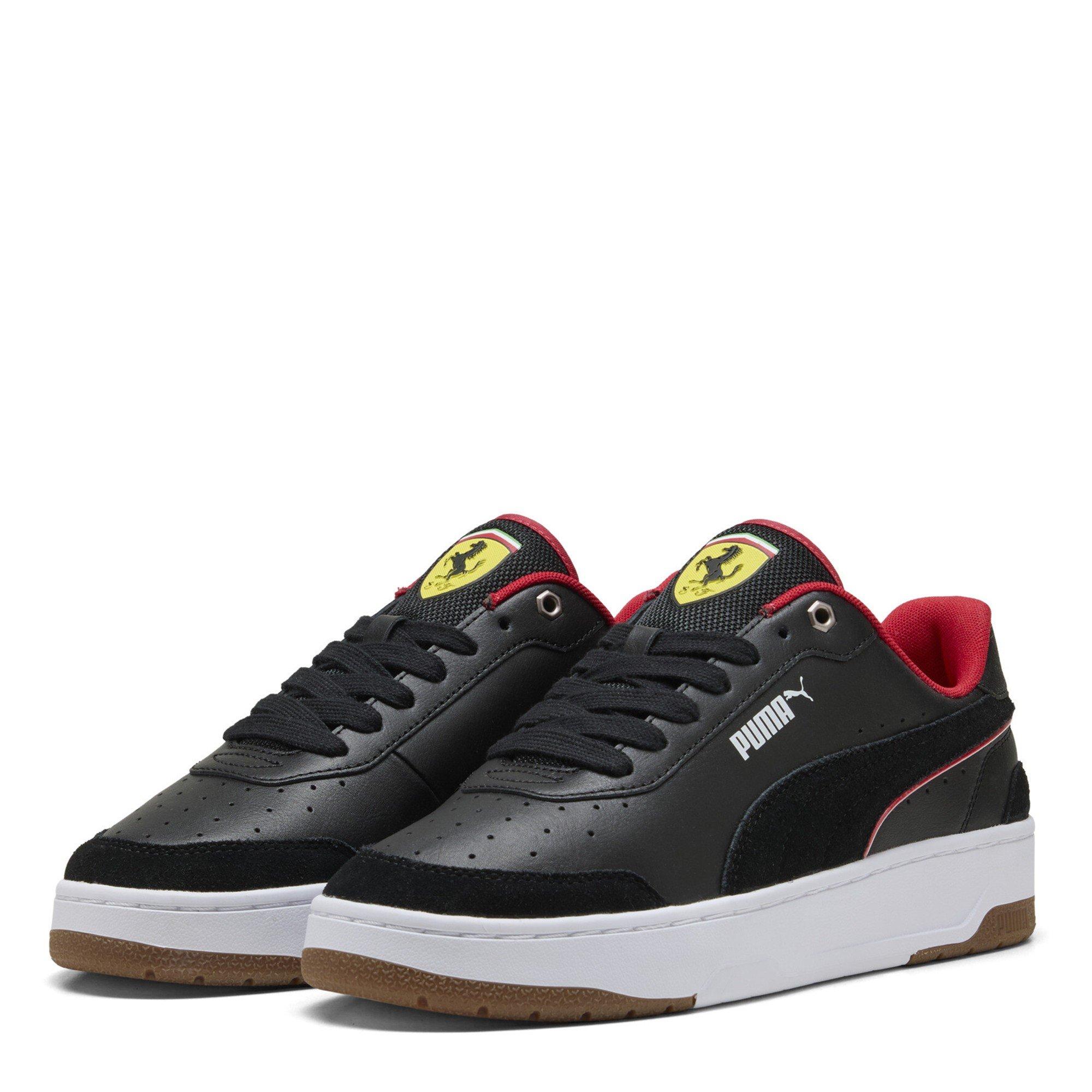 Puma Men's Ferrari Ca Match Low-Top Trainers - Black-Pu Puma Black-Pu - 4 (37)