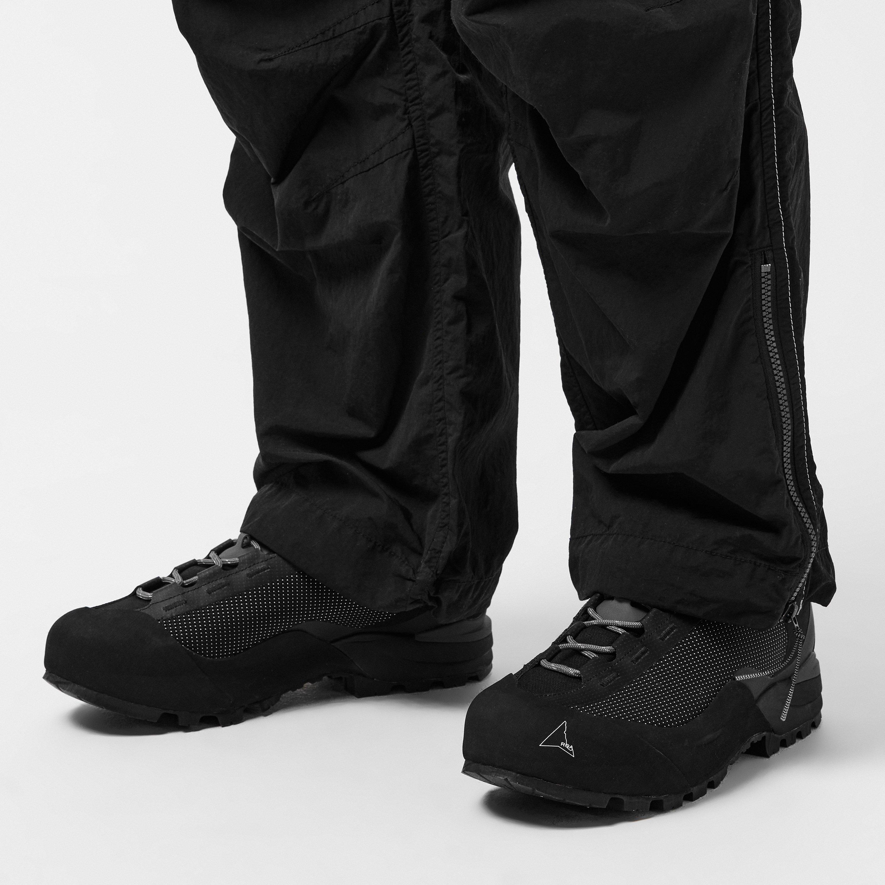 Black - ROA - Men's Hida Low Chunky Trainers - 3