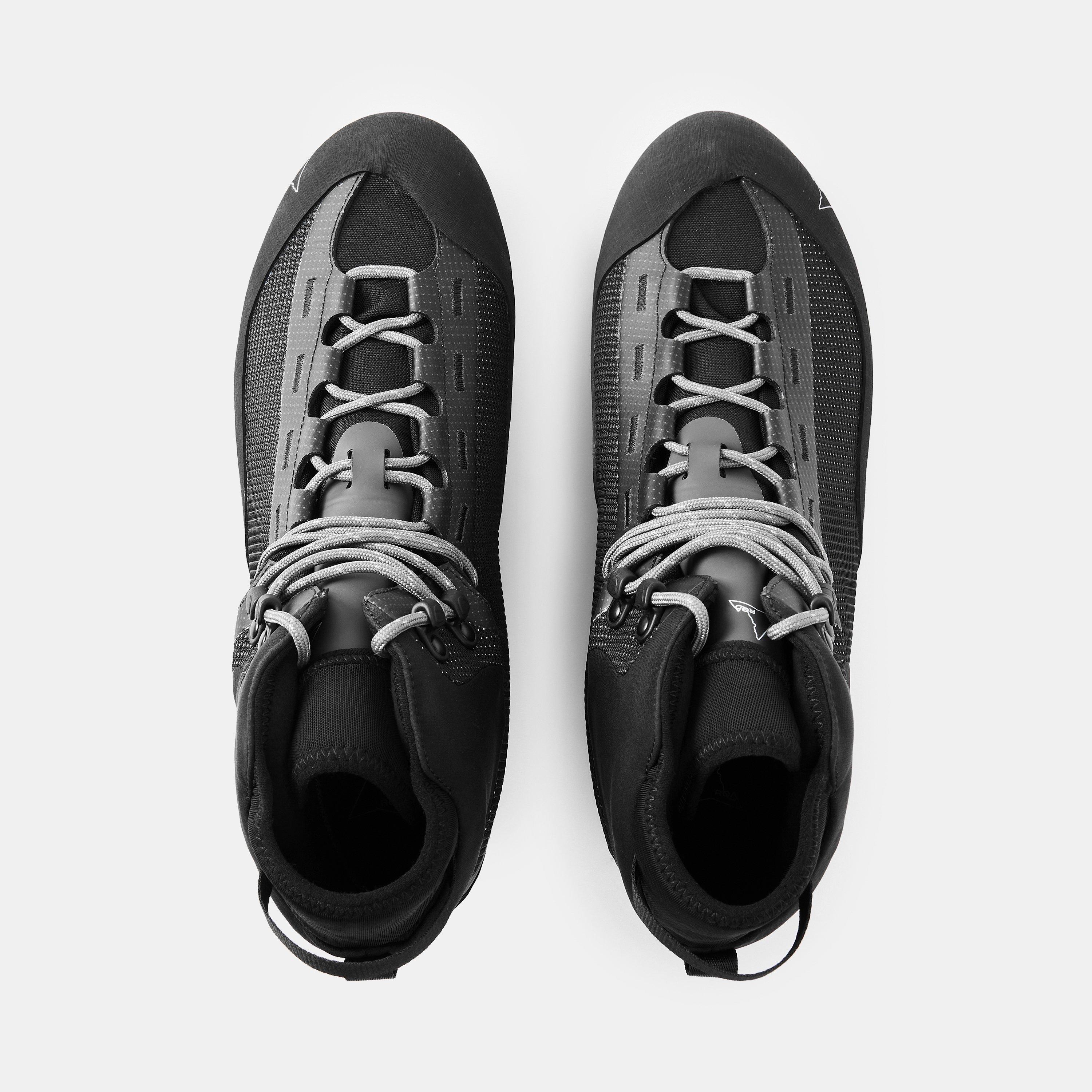 Black - ROA - Men's Hida High-Top Trainers - 5