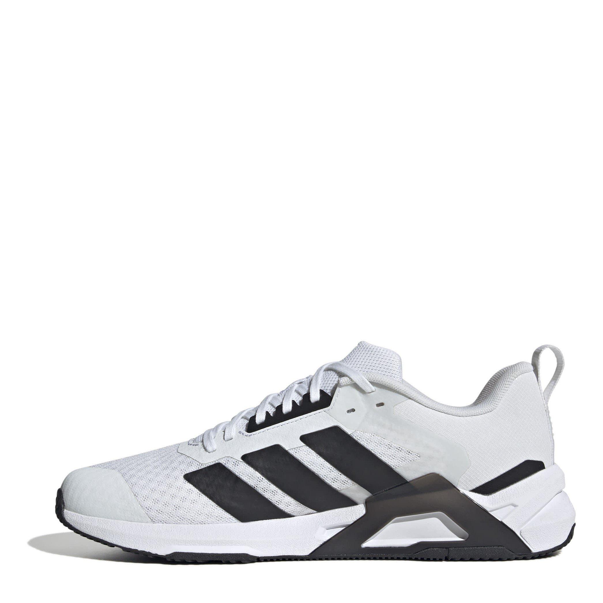 White/Blk/Red - adidas - Dropset Control Training Shoes - 2