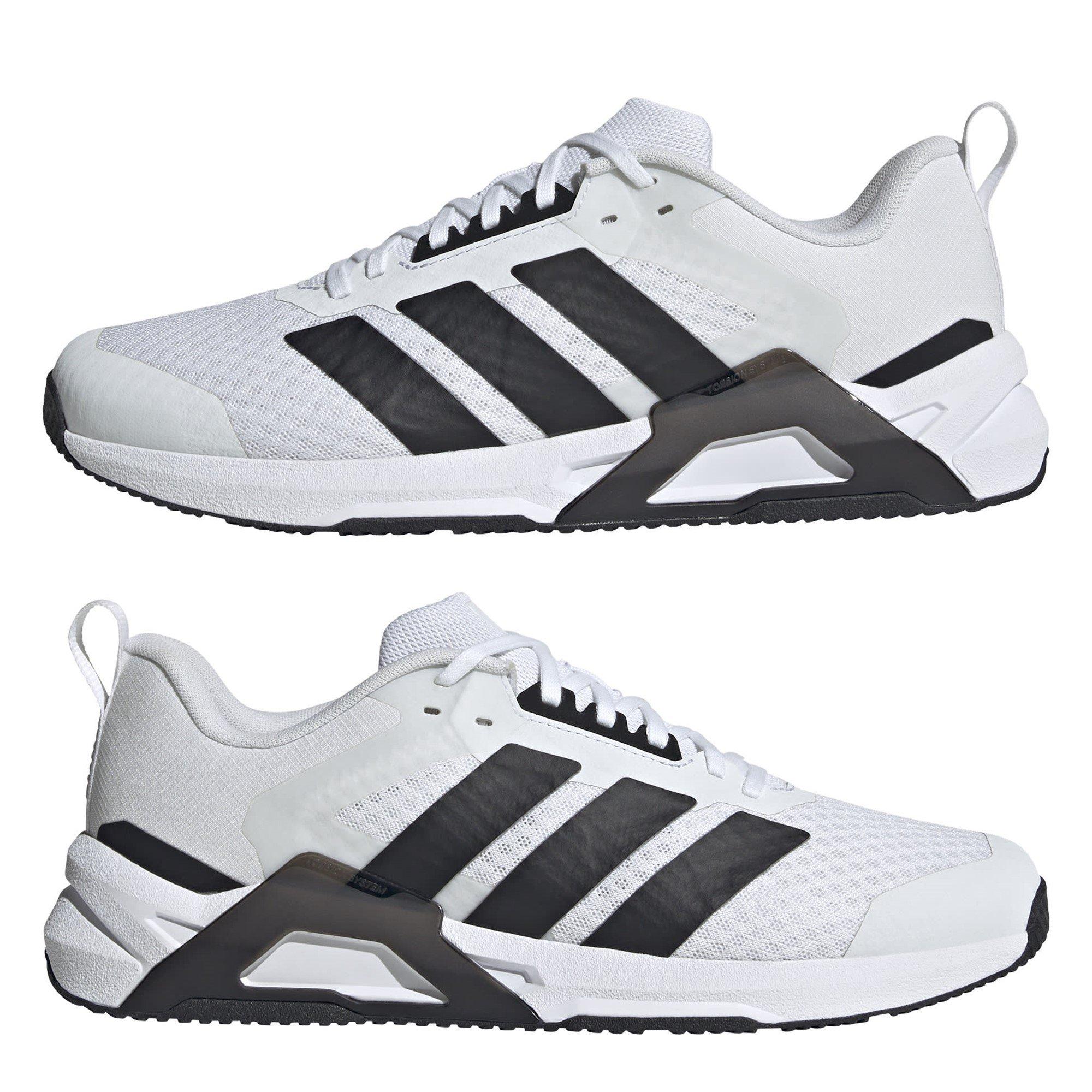 White/Blk/Red - adidas - Dropset Control Training Shoes - 9