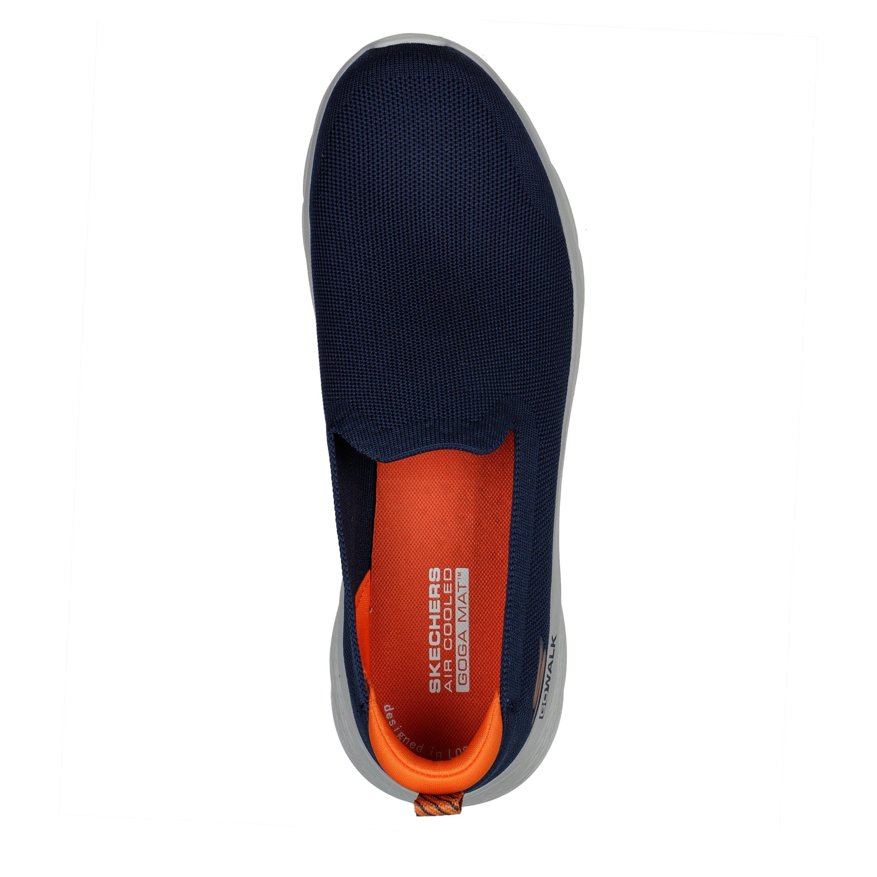 Marineblauw/Oranje - Skechers - Slip On Runner - 5