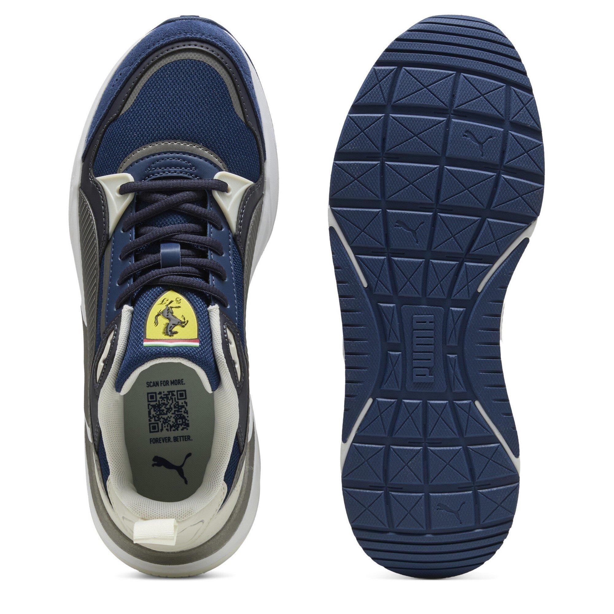 Persian Blue- - Puma - Men's Ferrari Trinity 2 Low-Top Trainers - 3