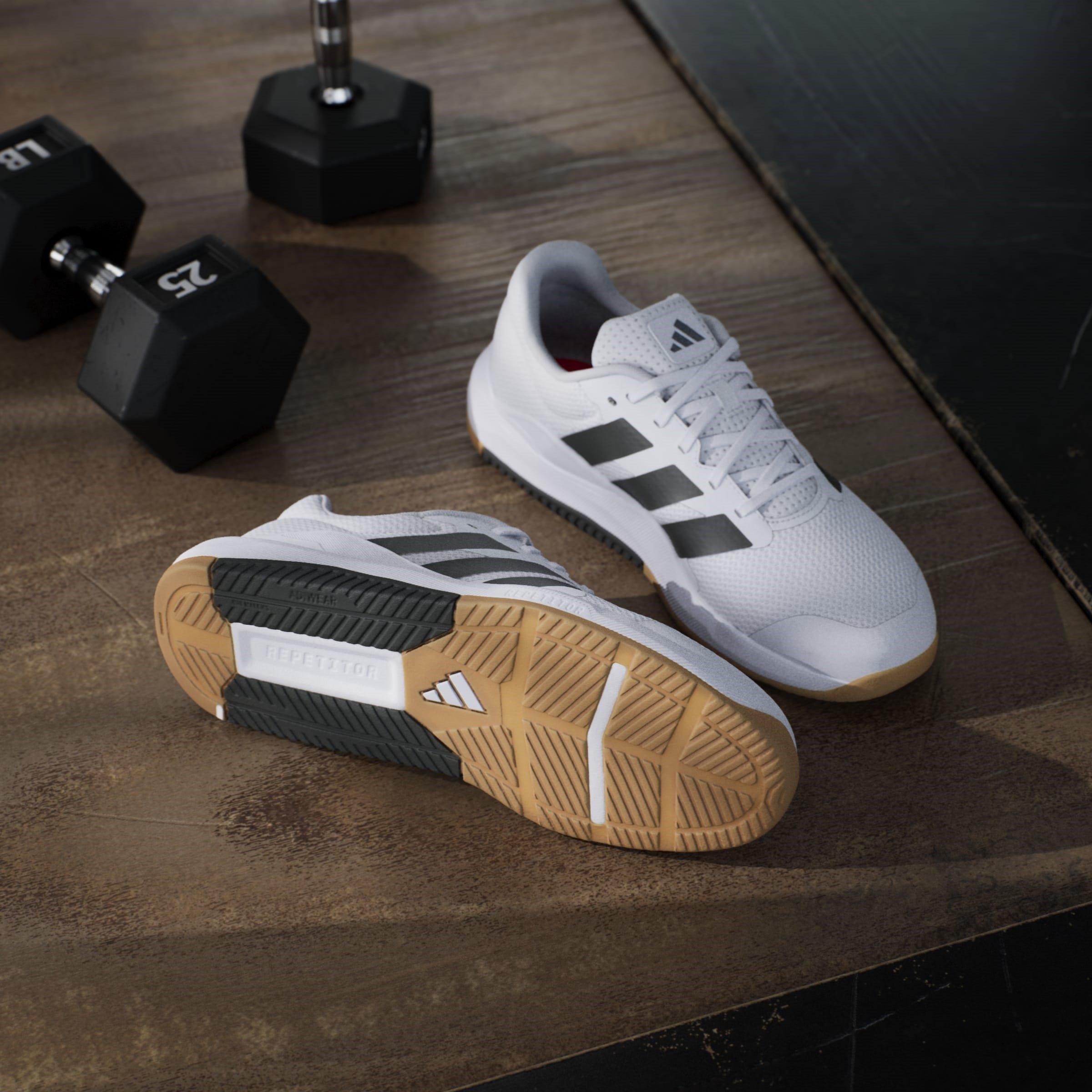 White/Blk/Red - adidas - Dropset Base Low-Top Trainers - 11