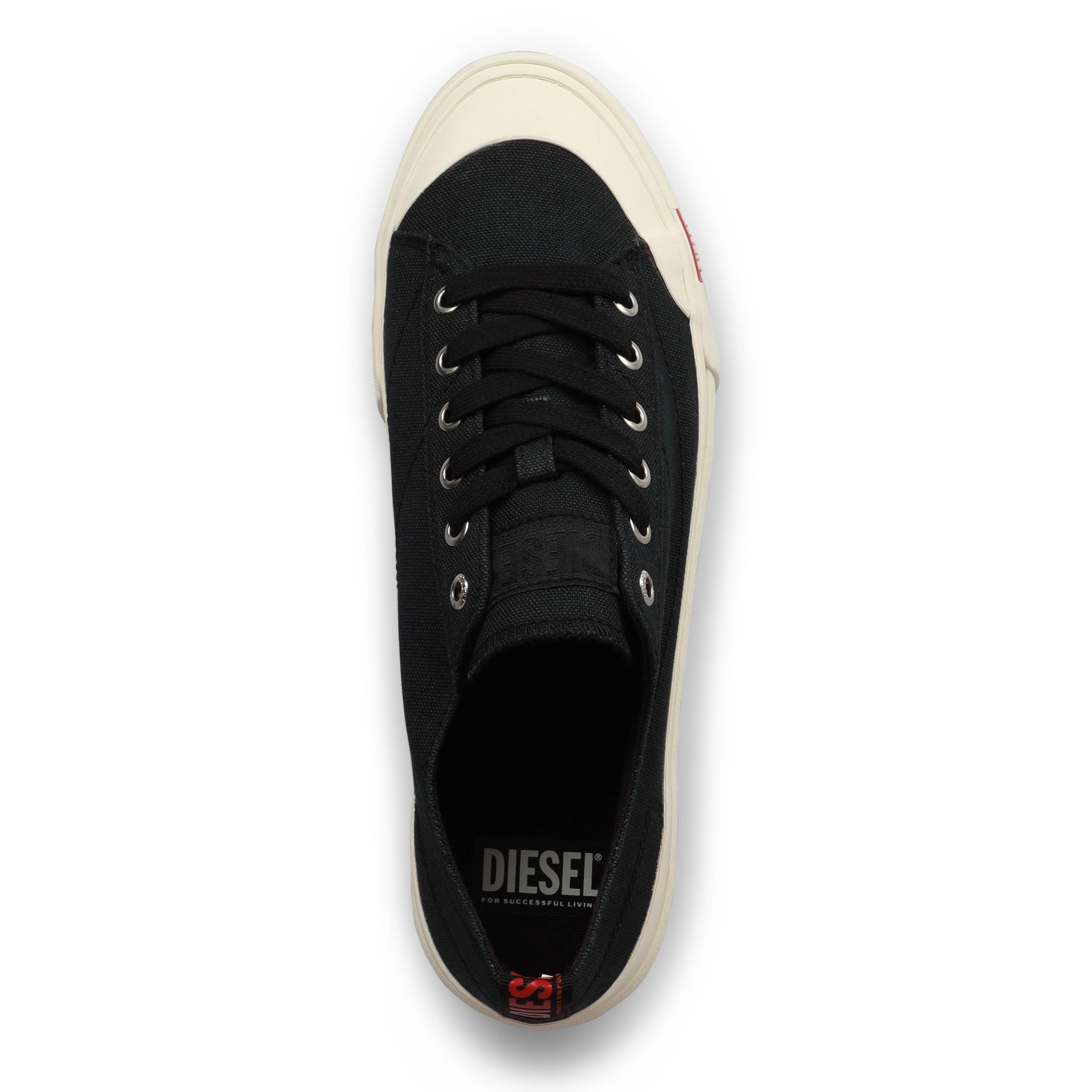 100 White/Bla - Diesel - Men's S-Athos Low Trainers - 4