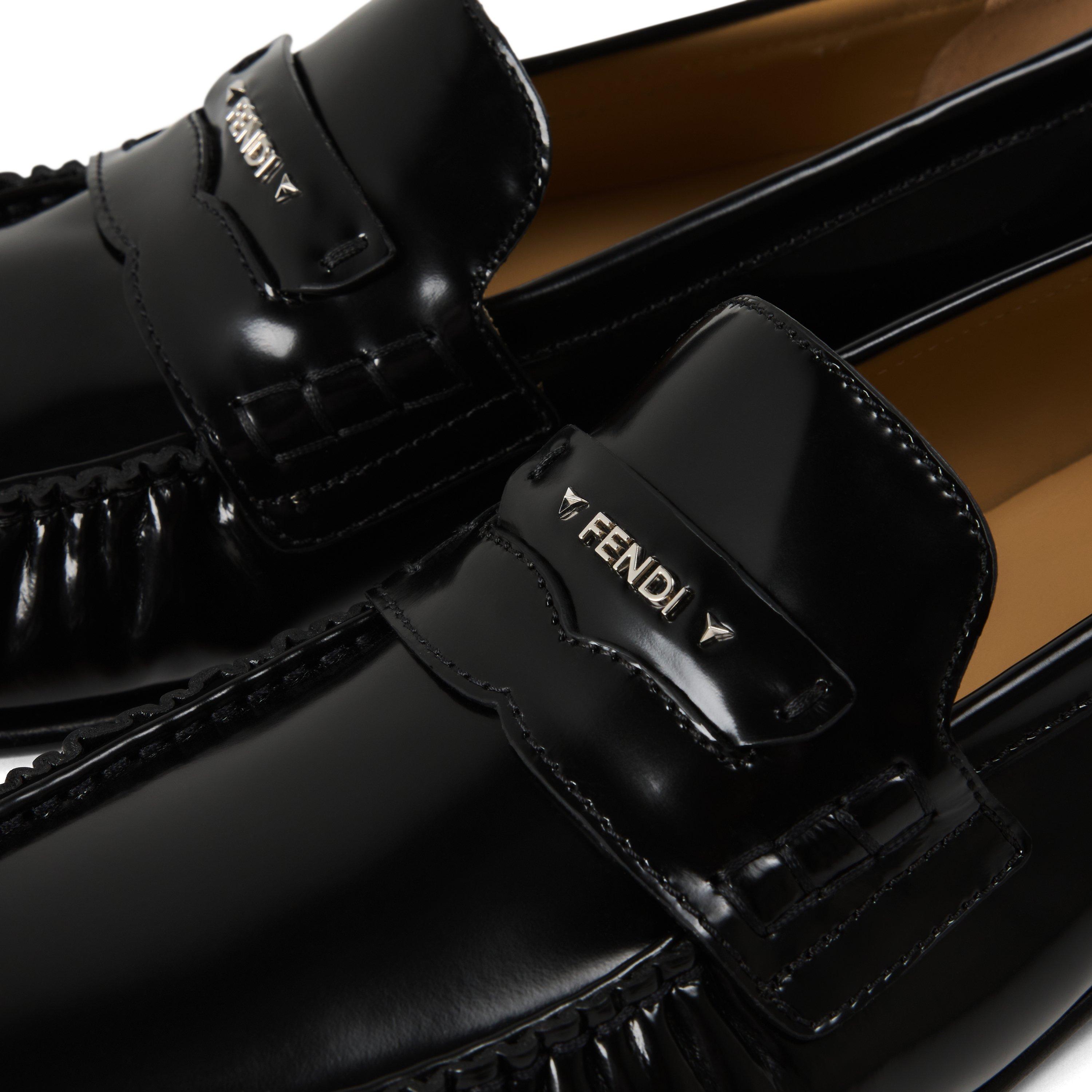 Nero - Fendi - Fendi Loafer Sn64 - 3