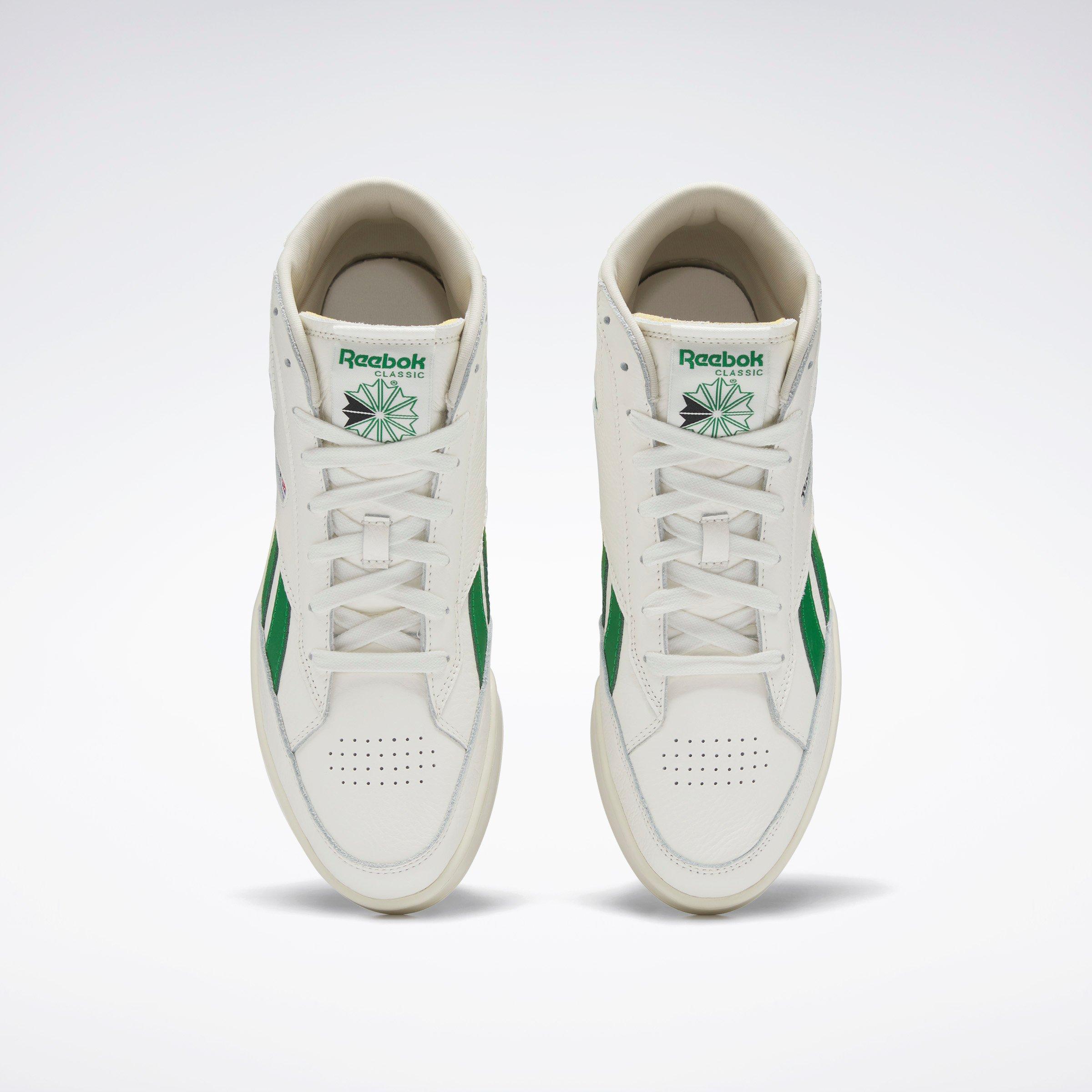 Chalk/Green - Reebok - Unisex Adults Club 85 Form Chunky Trainers - 6