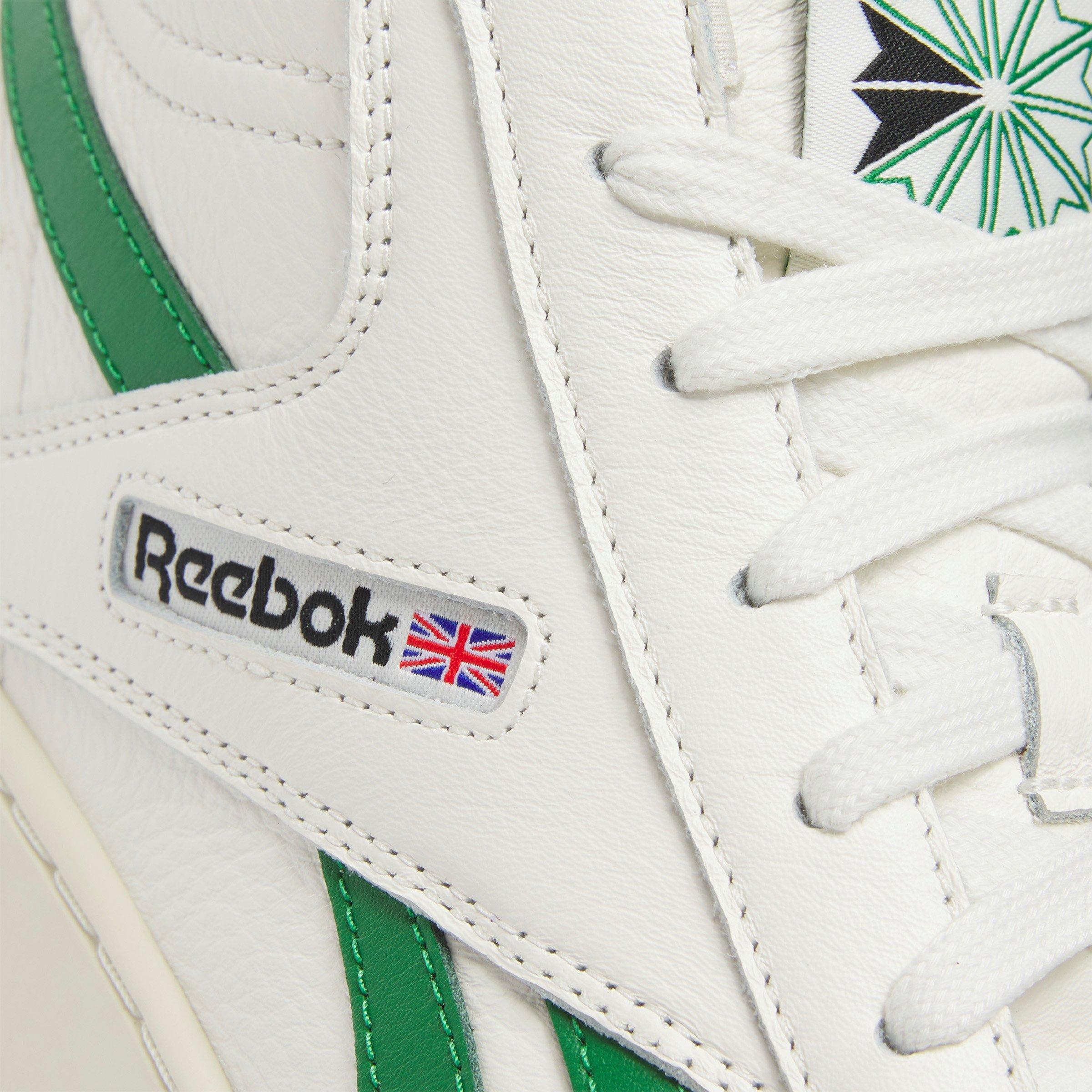 Chalk/Green - Reebok - Unisex Adults Club 85 Form Chunky Trainers - 8