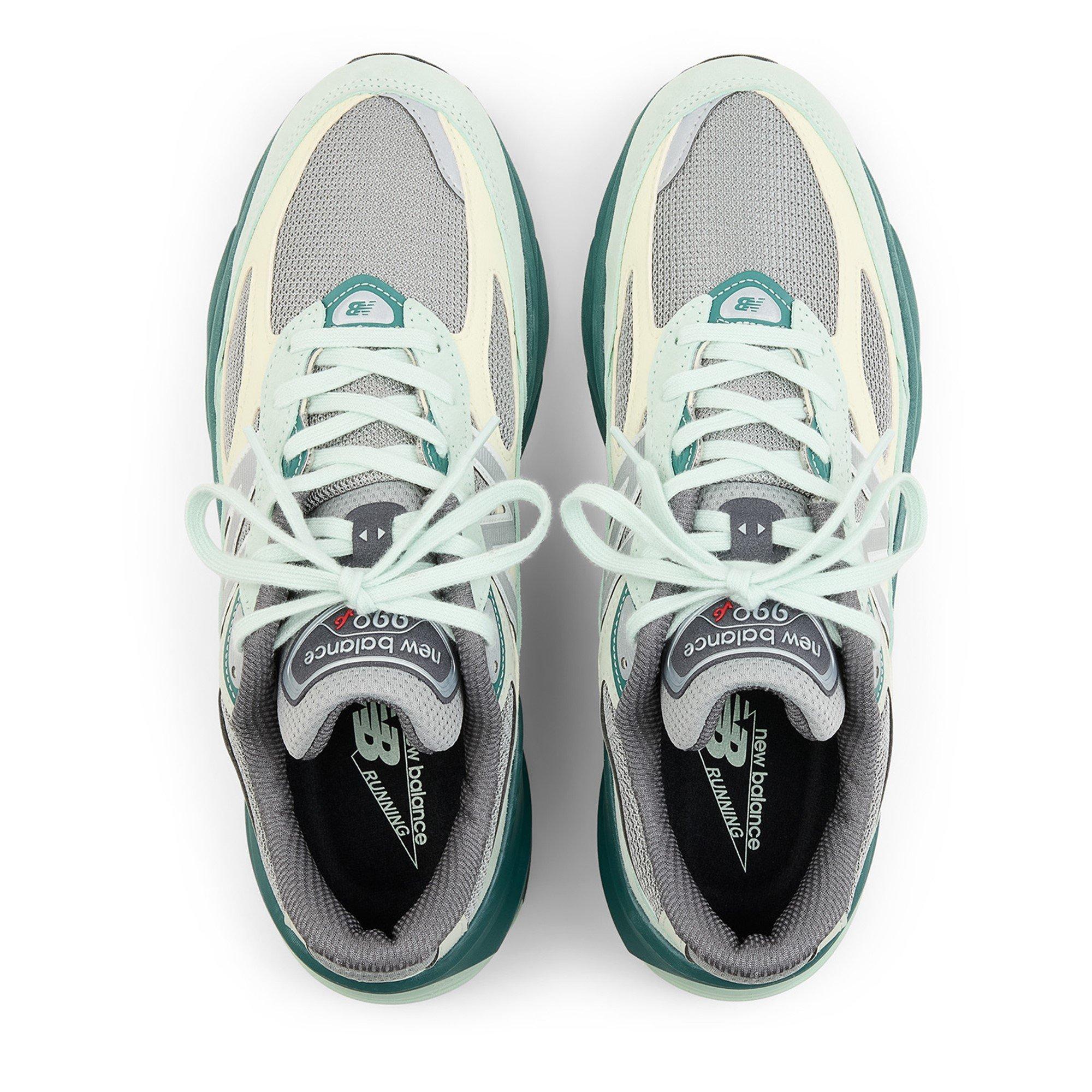 Mint Green - New Balance - NB 990v6 Made in USA Mens - 3