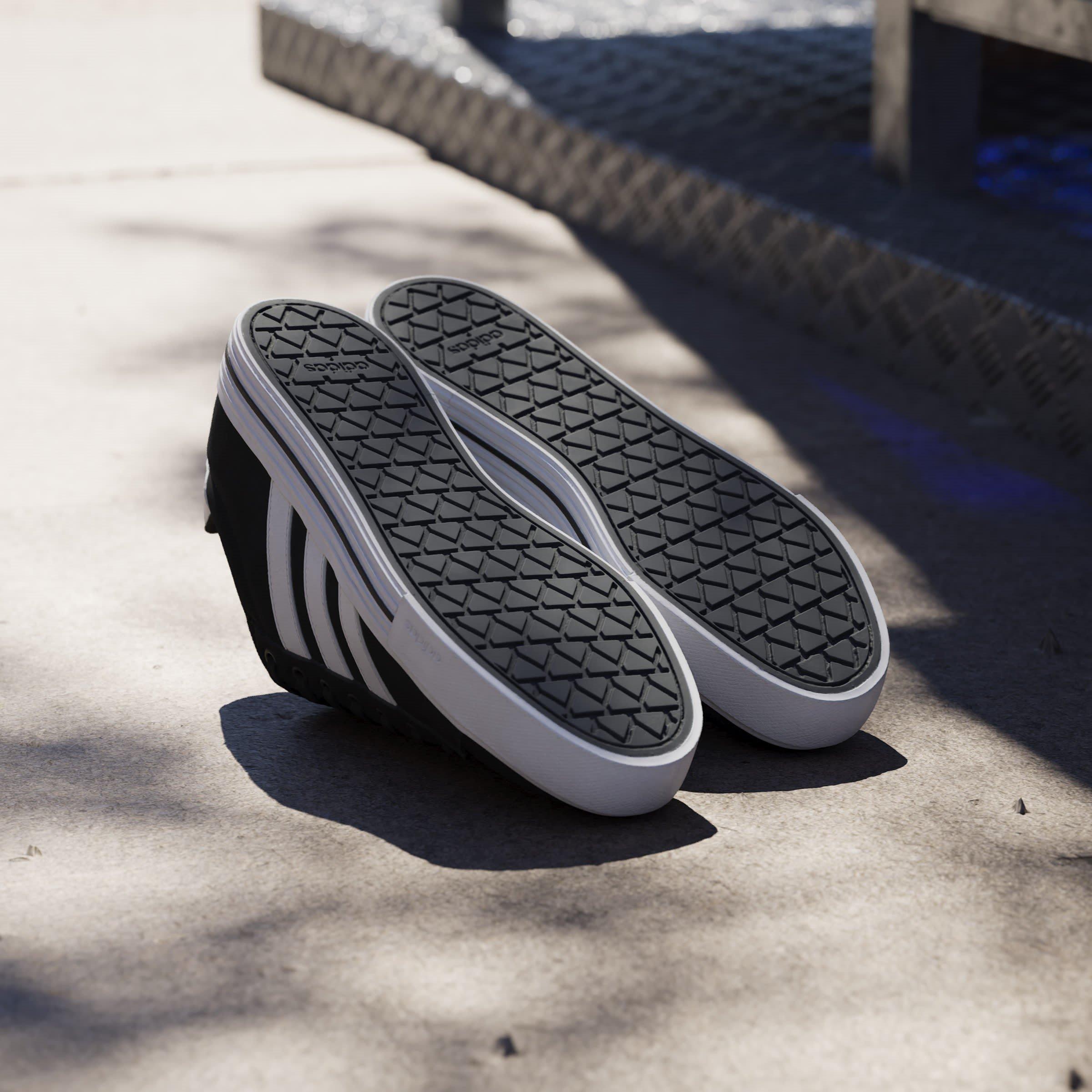 Preto/Branco - adidas - Daily 4.0 Low-Top Trainers Mens - 11