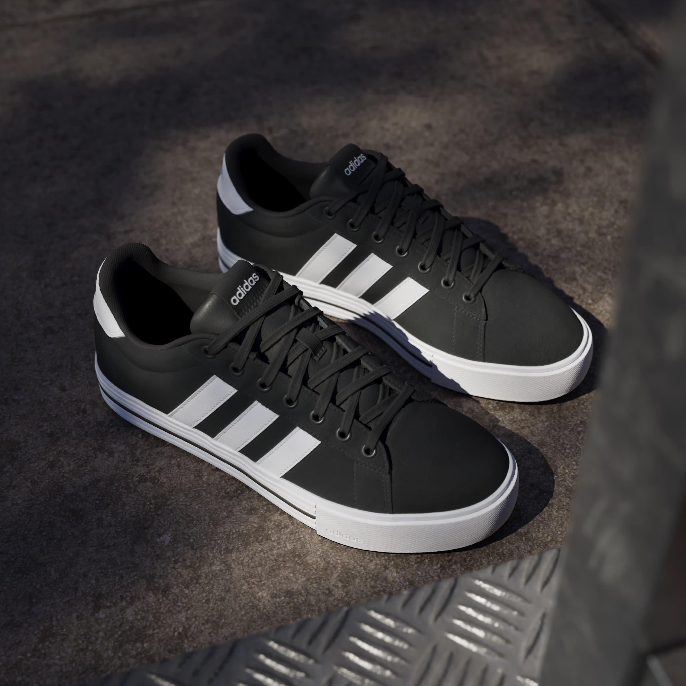Preto/Branco - adidas - Daily 4.0 Low-Top Trainers Mens - 12