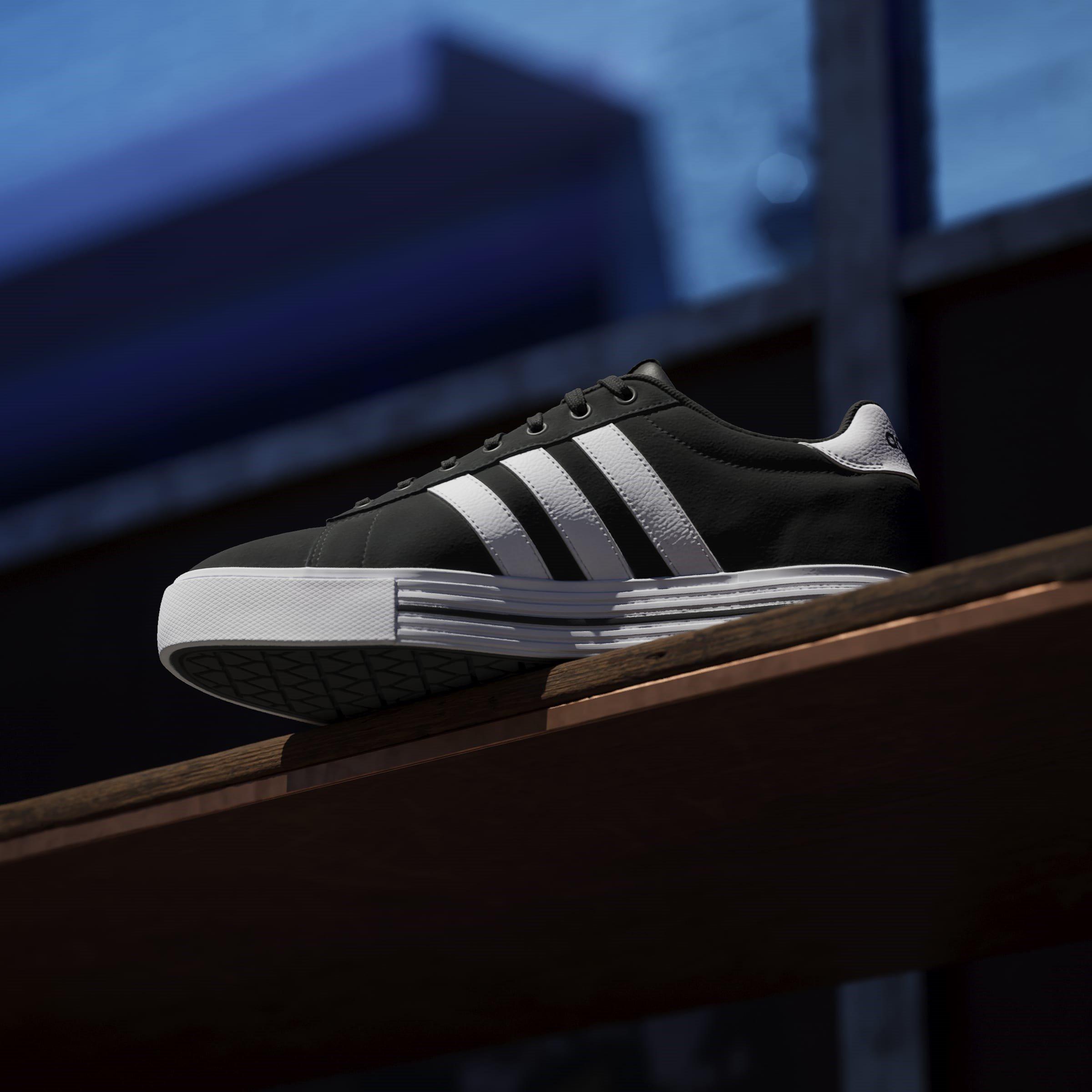 Preto/Branco - adidas - Daily 4.0 Low-Top Trainers Mens - 14