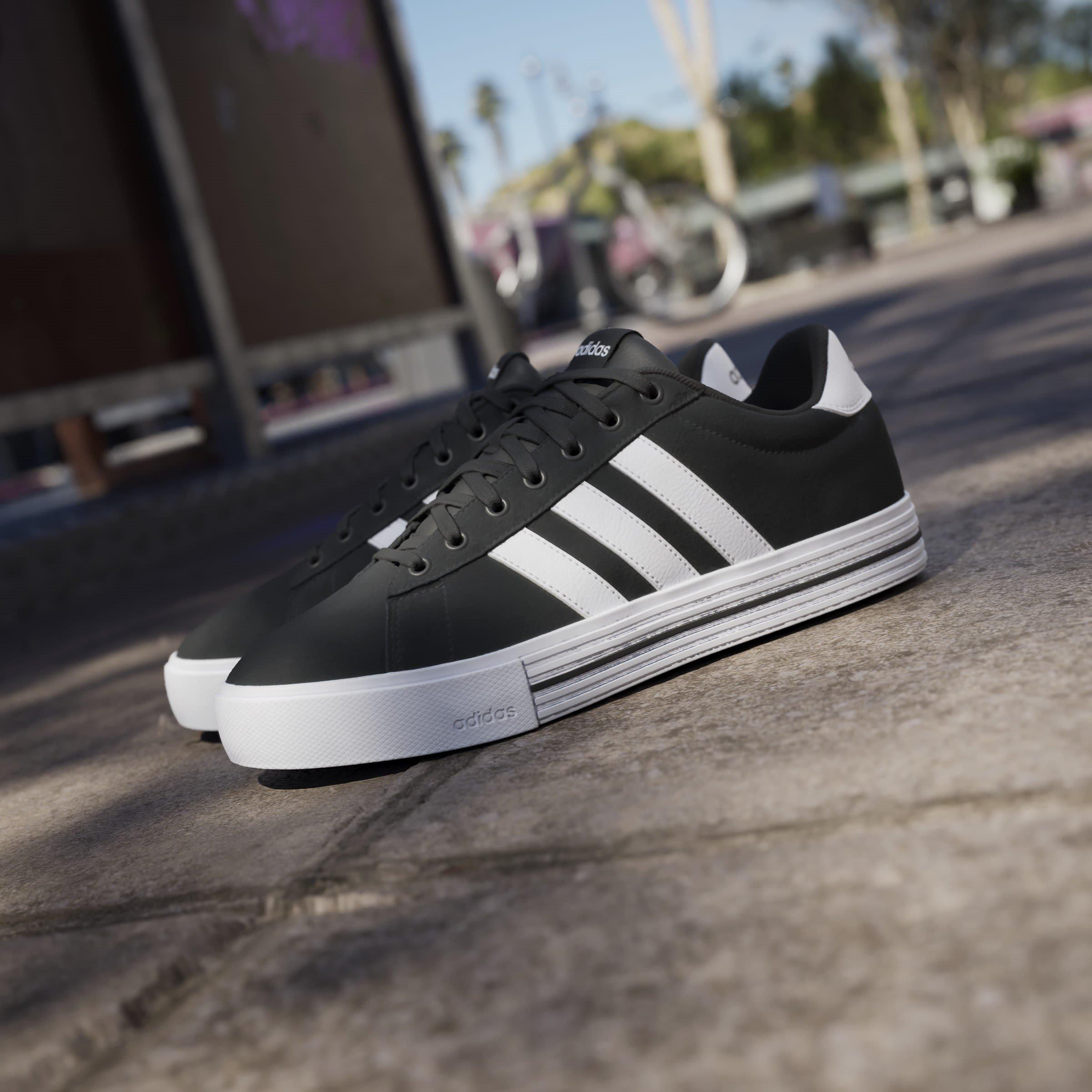 Preto/Branco - adidas - Daily 4.0 Low-Top Trainers Mens - 15