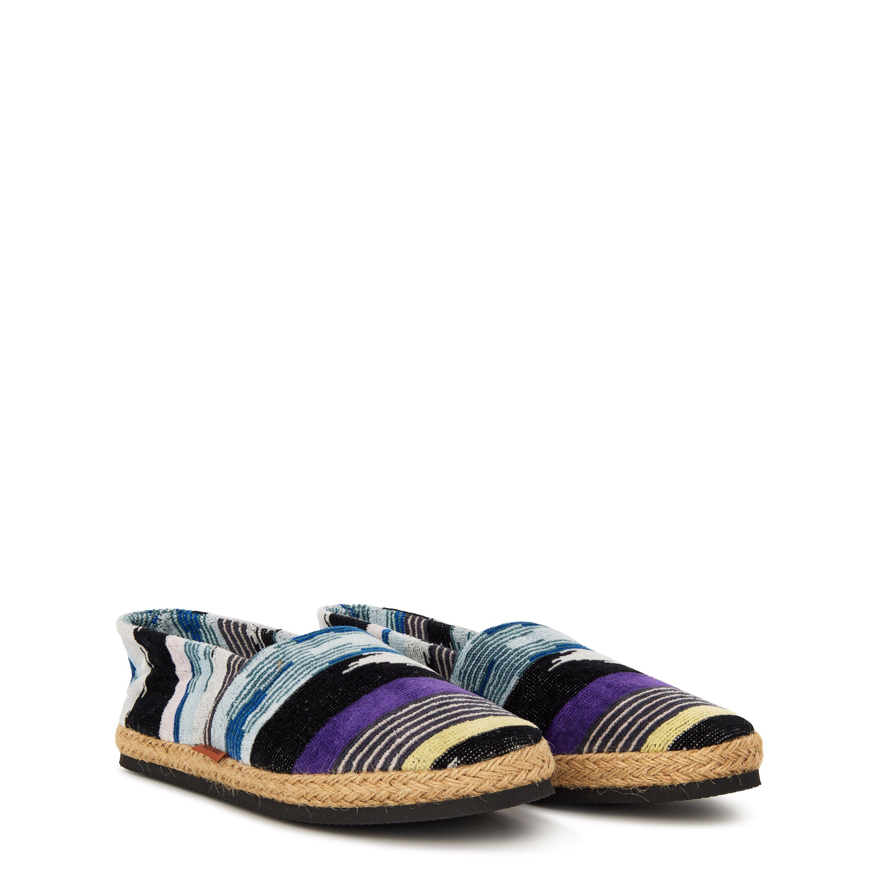 Black - Missoni - Unisex Adults Clint Colourblock Espadrilles - 3