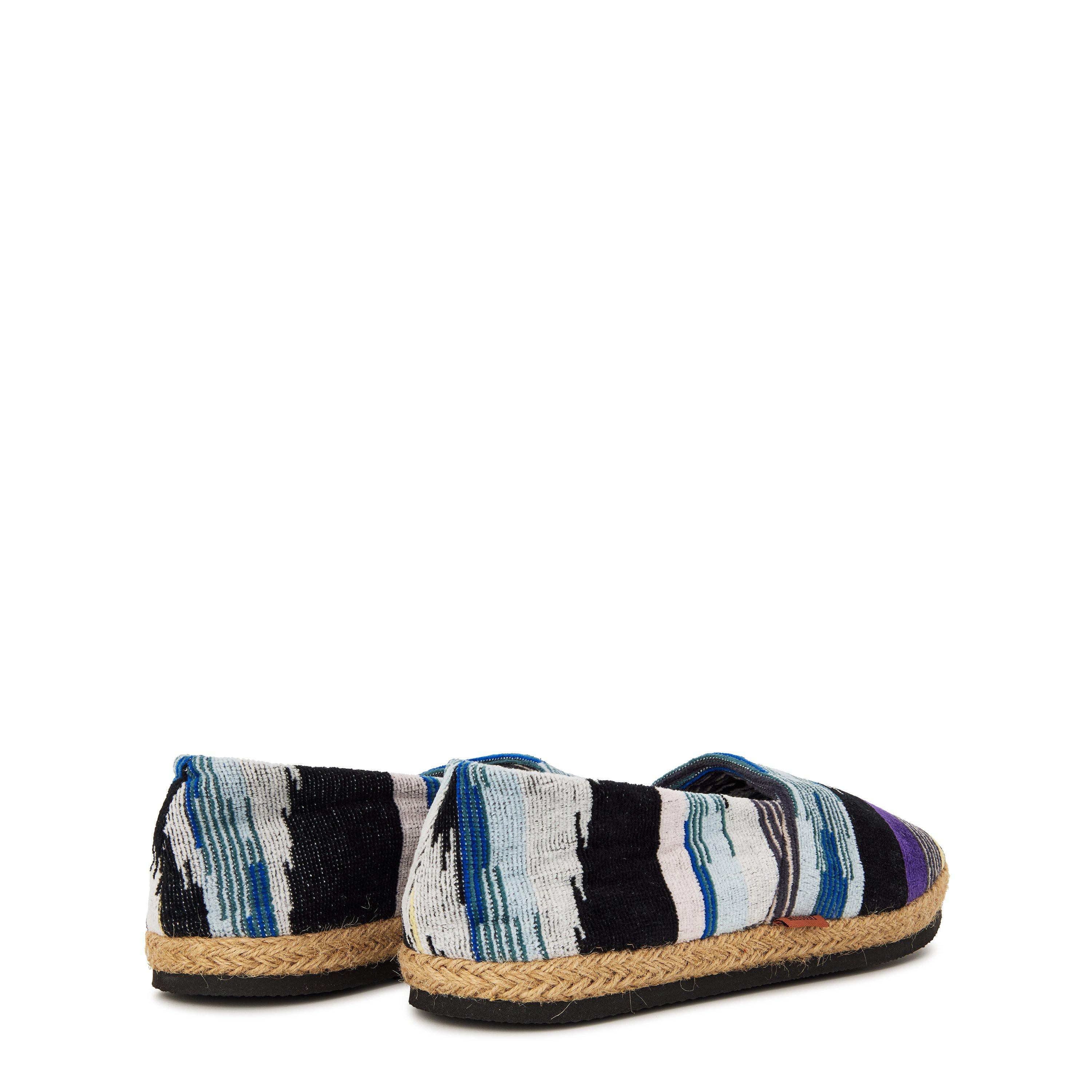 Black - Missoni - Unisex Adults Clint Colourblock Espadrilles - 4