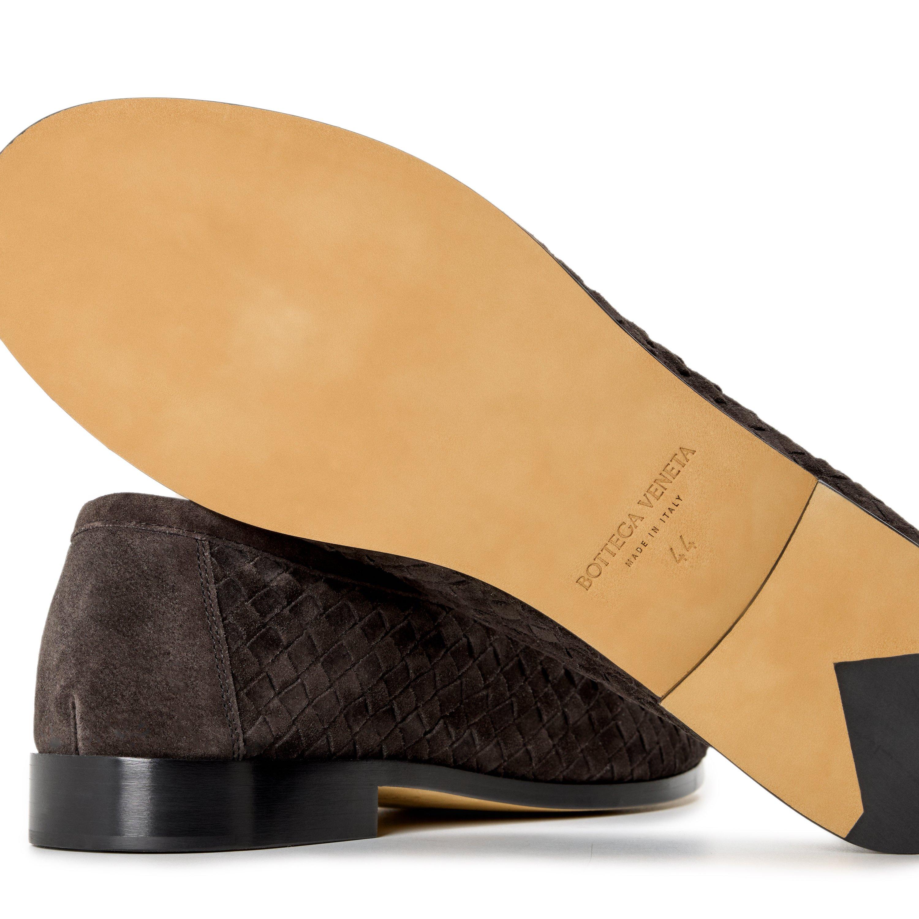 Espresso - Bottega Veneta - BV Intrec Loafer Sn64 - 3