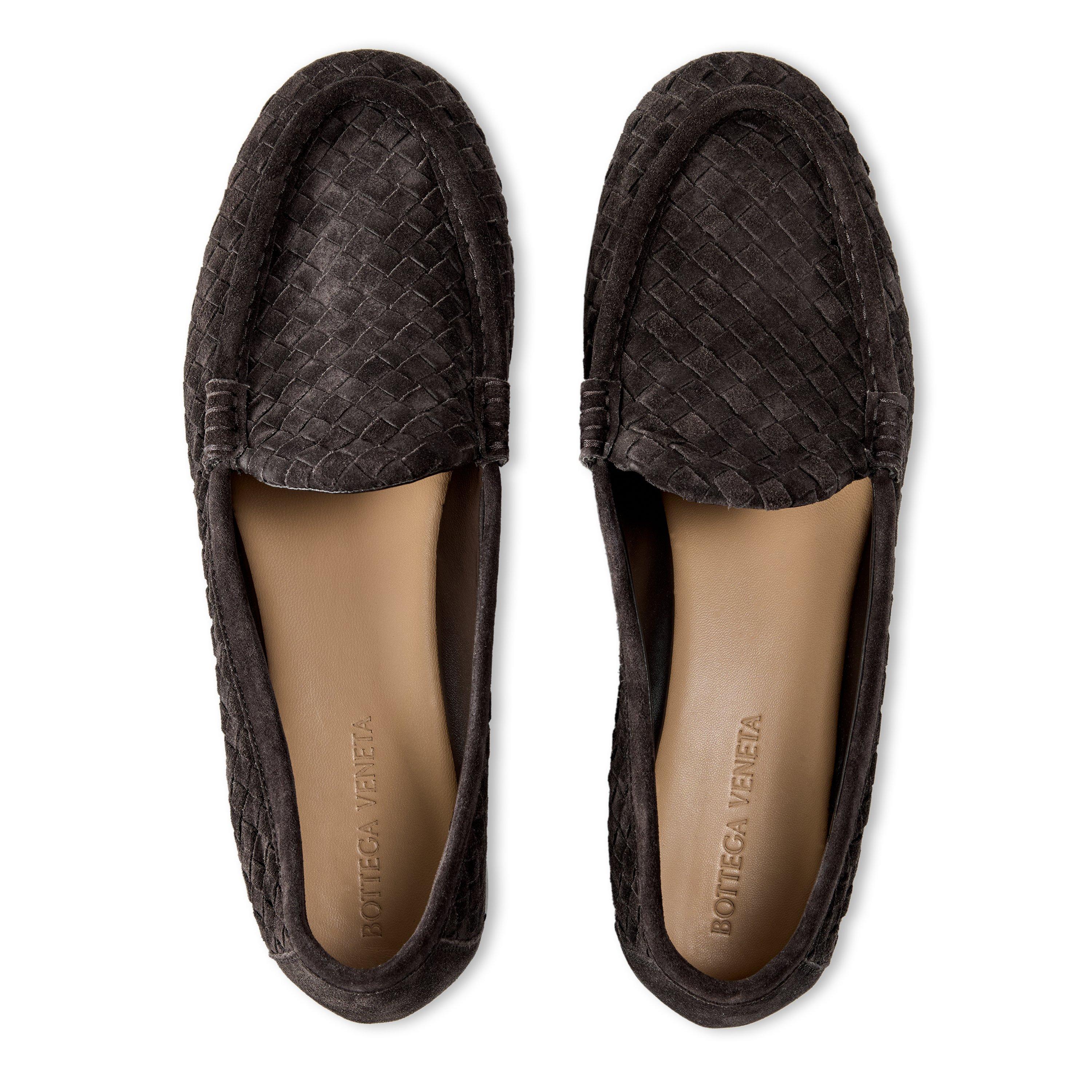 Espresso - Bottega Veneta - BV Intrec Loafer Sn64 - 4
