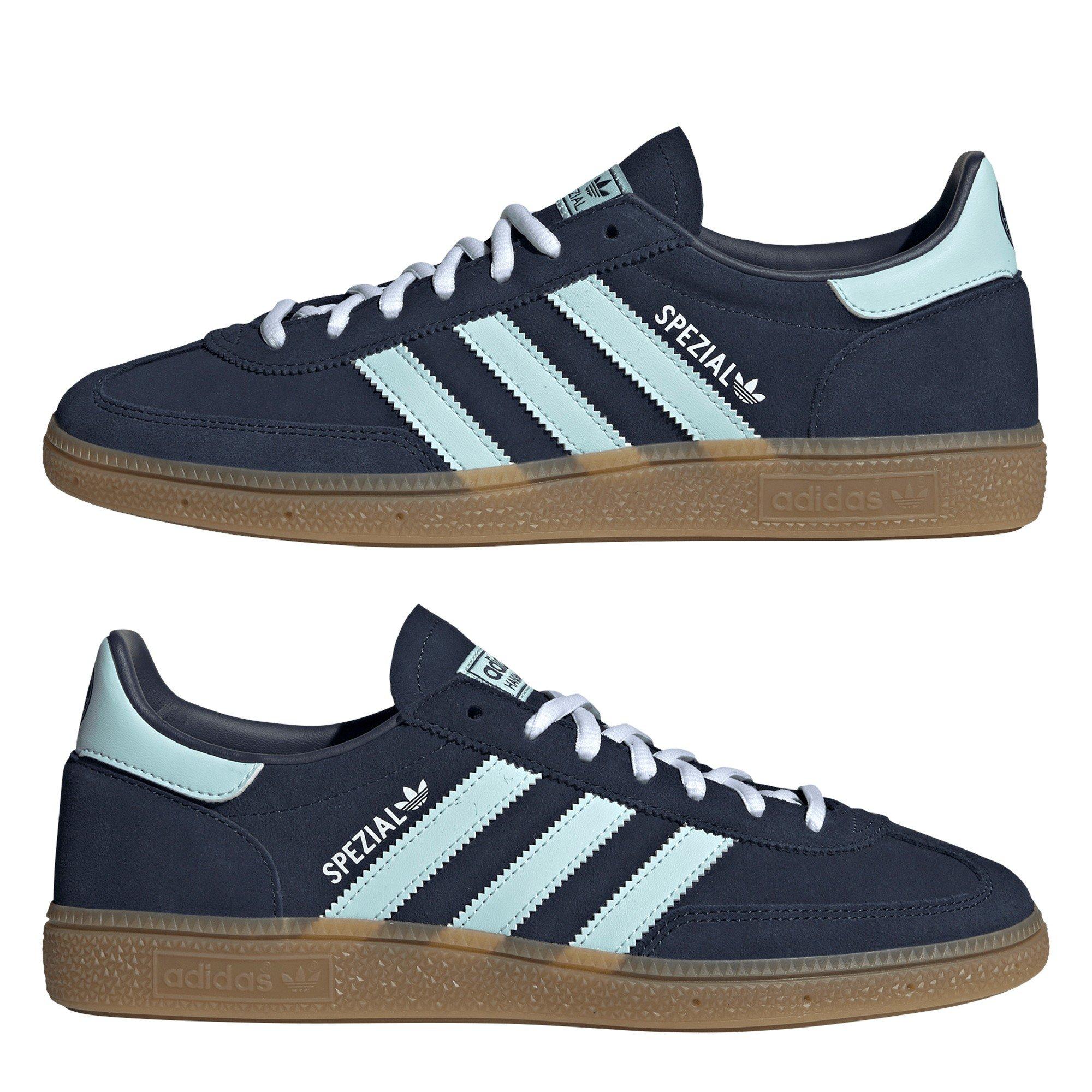 Blå/Aqua - adidas - Men's Low-Top Trainers - 11