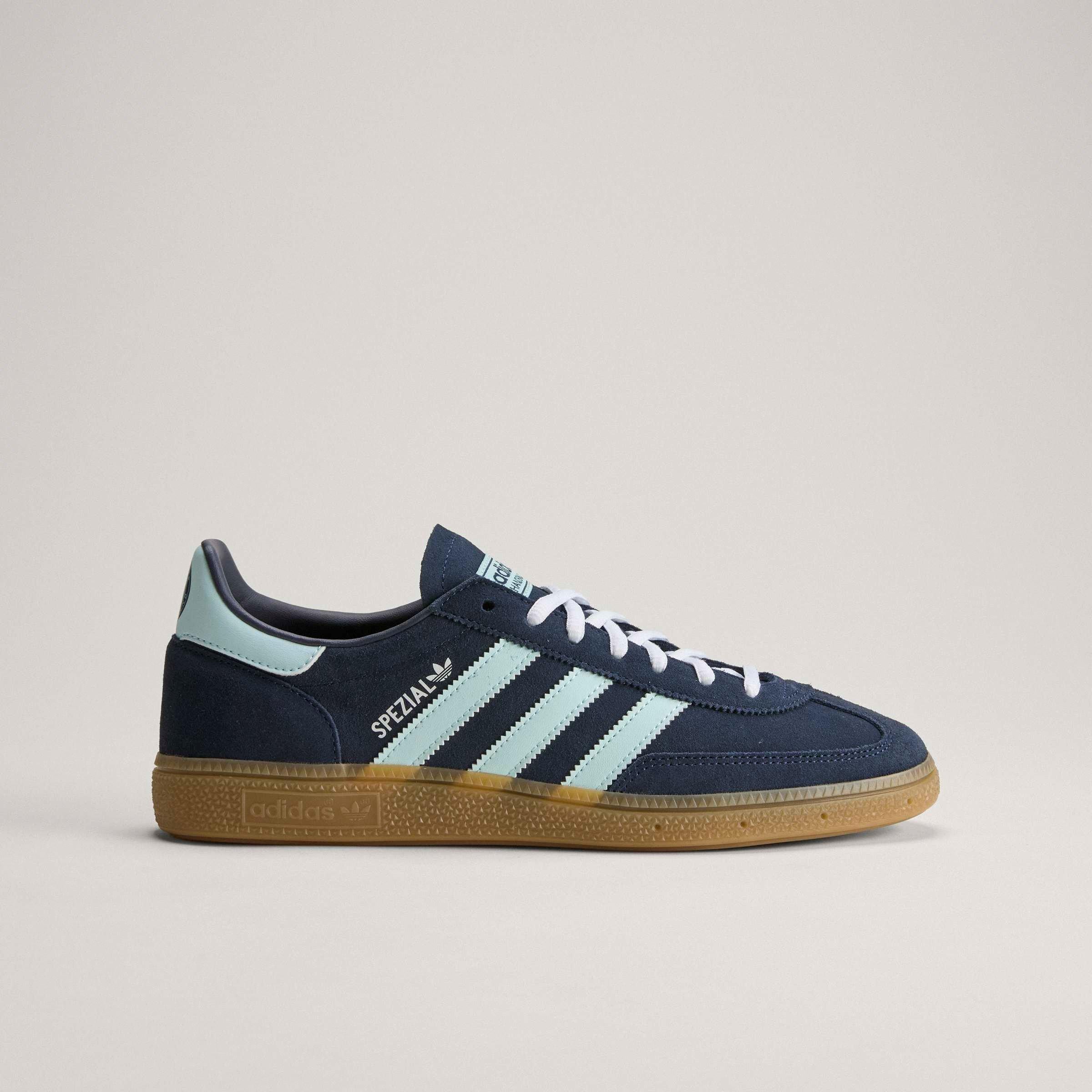 Blå/Aqua - adidas - Men's Low-Top Trainers - 12