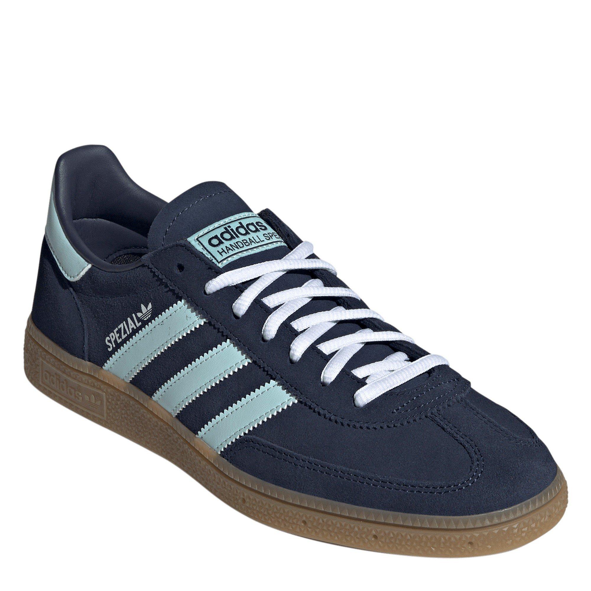 Blå/Aqua - adidas - Men's Low-Top Trainers - 4