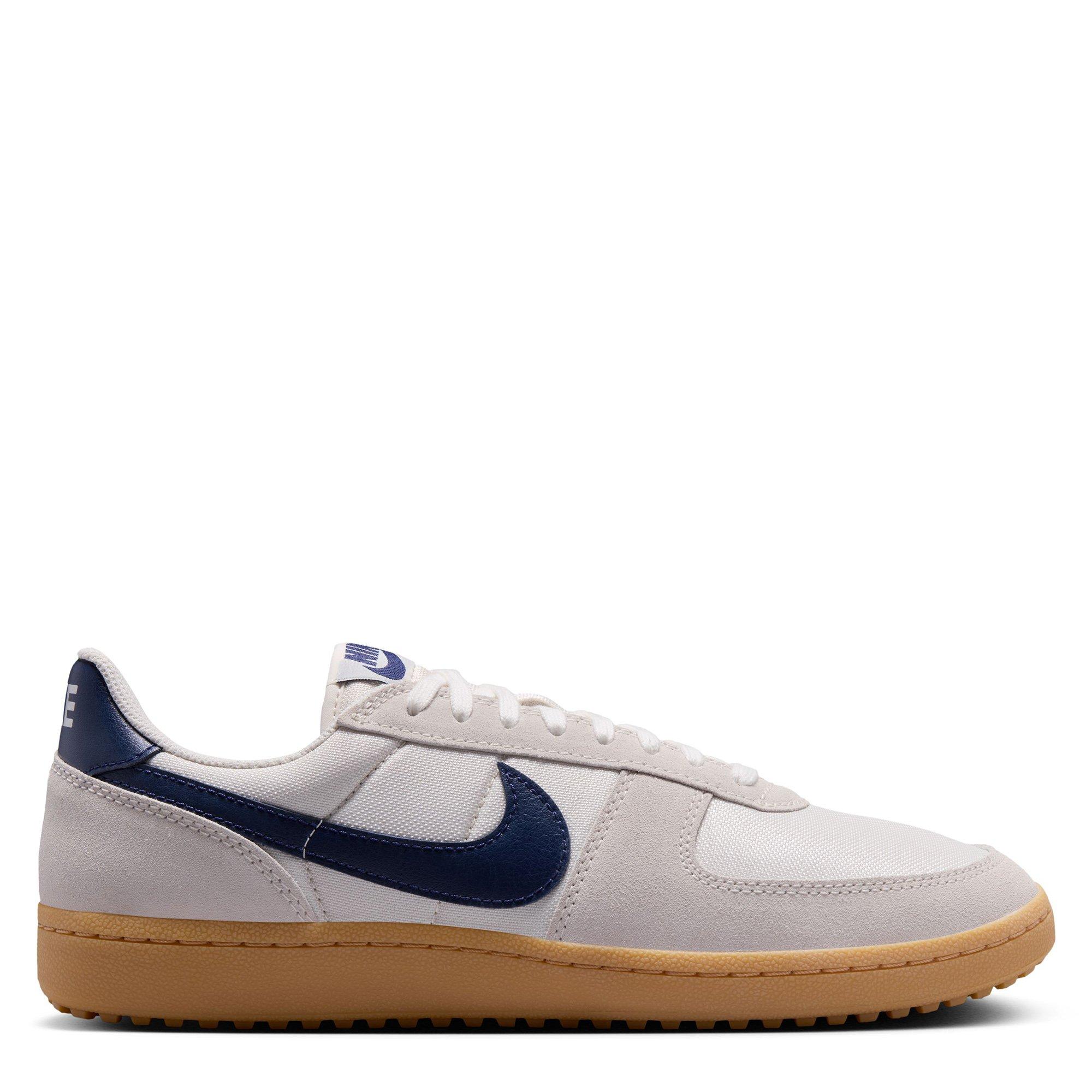 Ivory/Navy - Nike - Field General Mens Shoes - 1