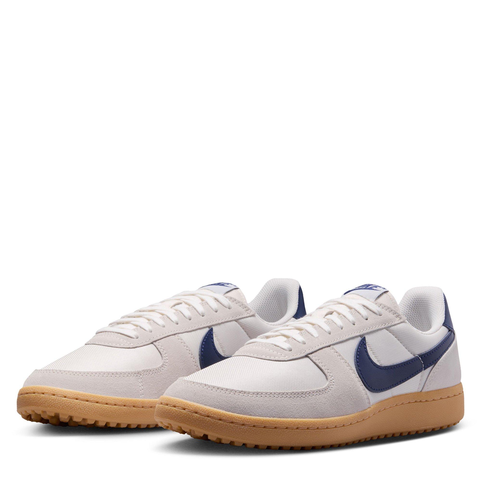 Ivory/Navy - Nike - Field General Mens Shoes - 5