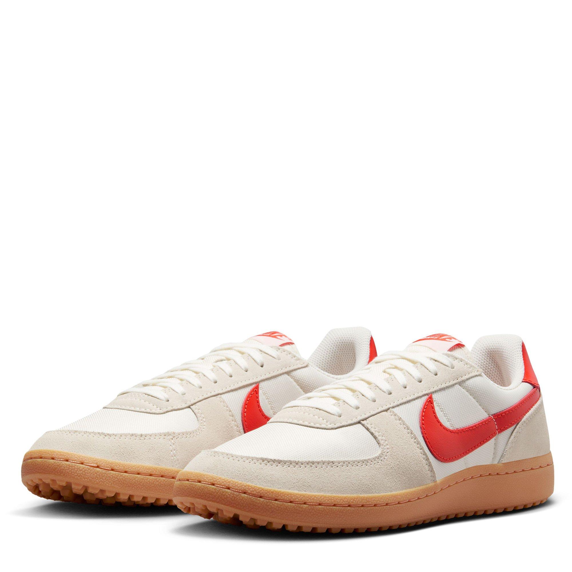 Ivory/Red - Nike - Field General Mens Shoes - 5