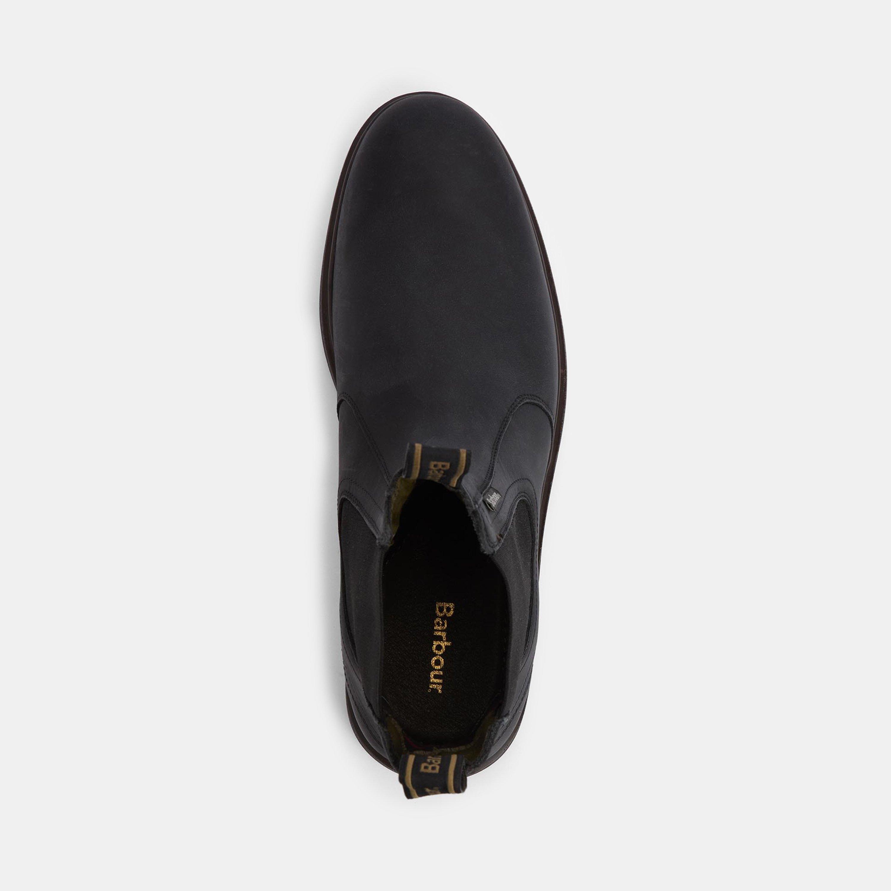 Black - Barbour - Men's Hale Chelsea Boots - 6