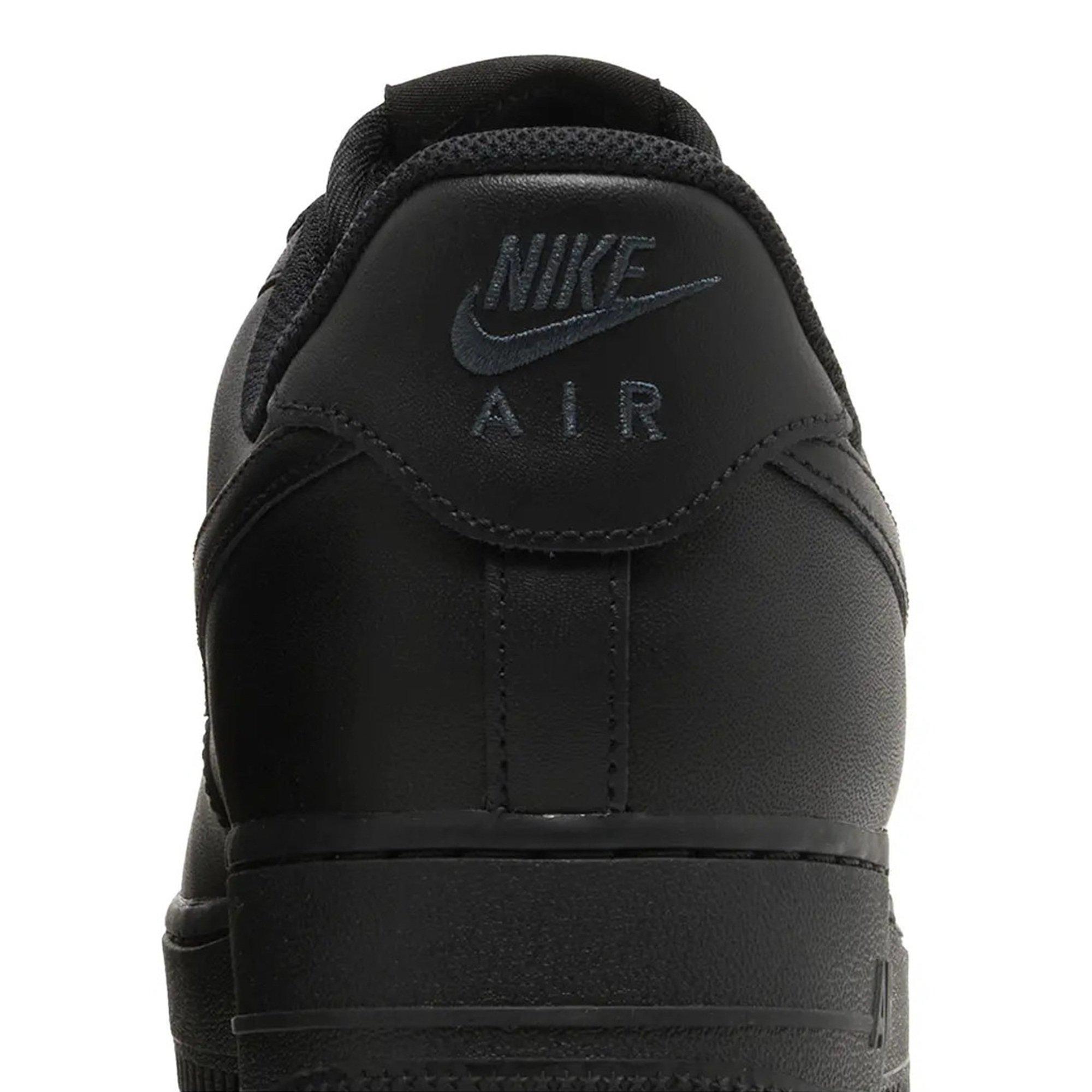Black - Nike - Men's Air Force 1 07 EasyOn Leather Trainers - 6