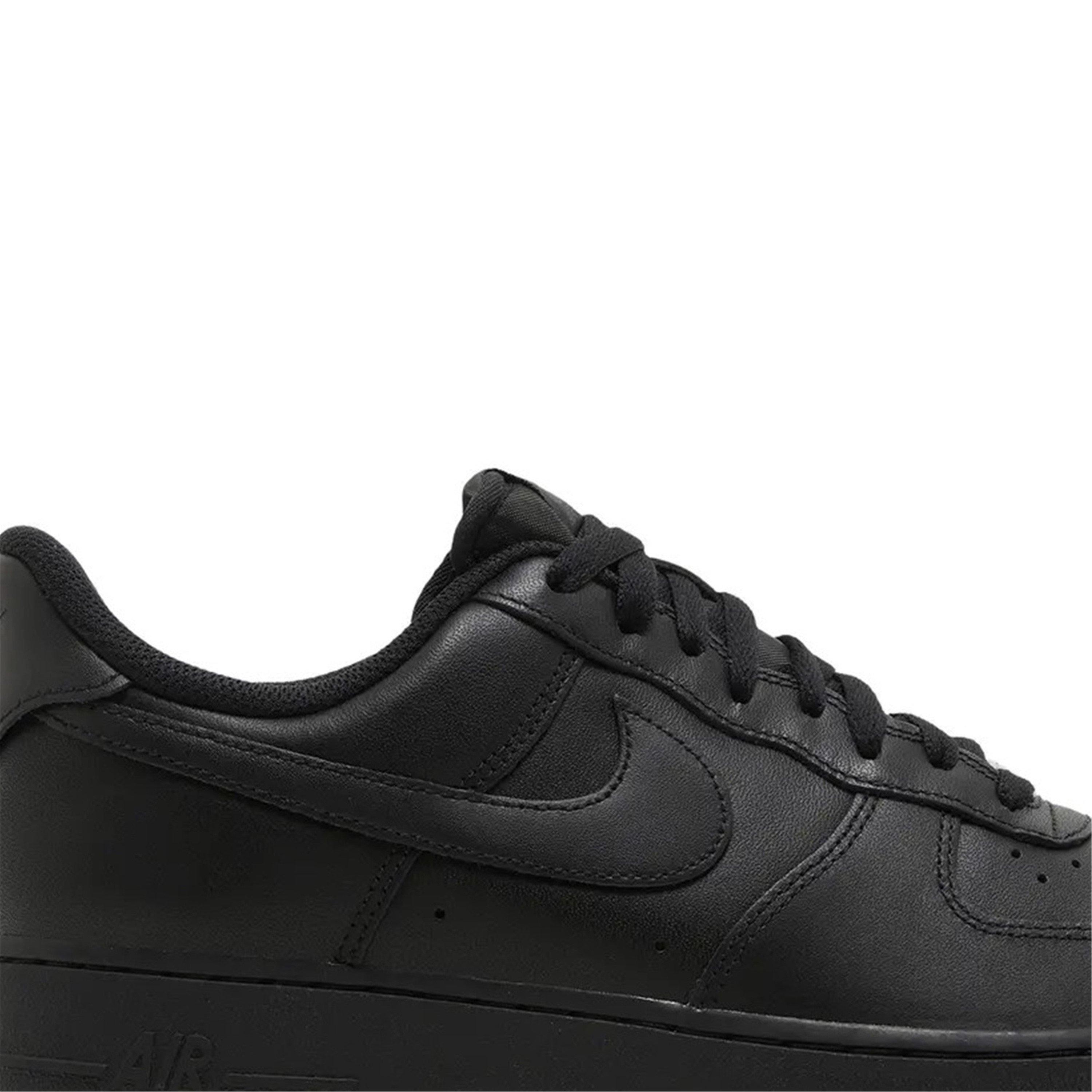 Black - Nike - Men's Air Force 1 07 EasyOn Leather Trainers - 8