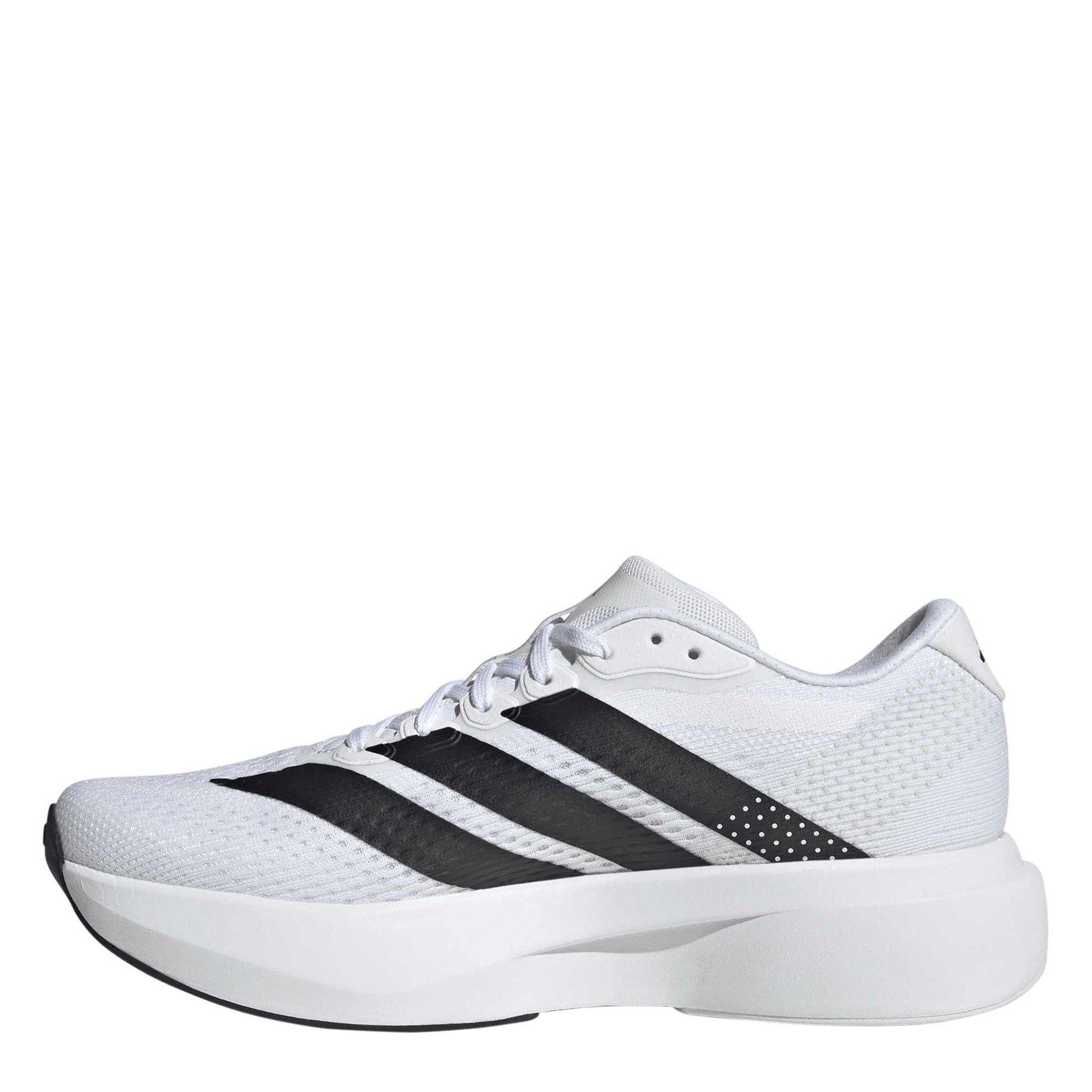 White/Black - adidas - Adizero Pacer Mens Running Shoes - 2