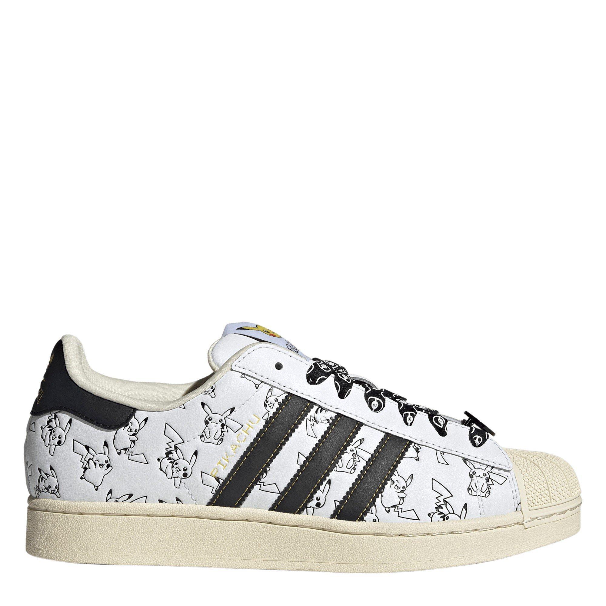 Pikachu White - adidas Originals - Adi OG Poke Superstar 64 - 1