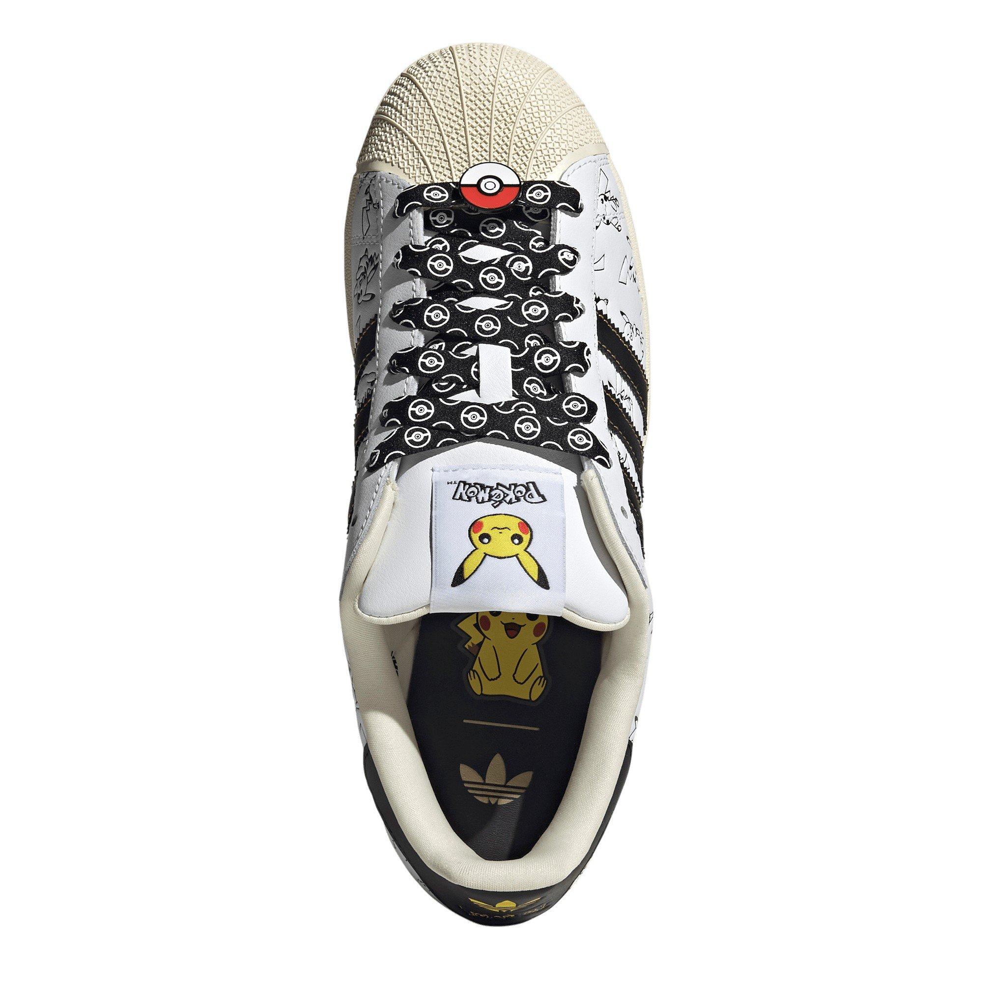 Pikachu White - adidas Originals - Adi OG Poke Superstar 64 - 5