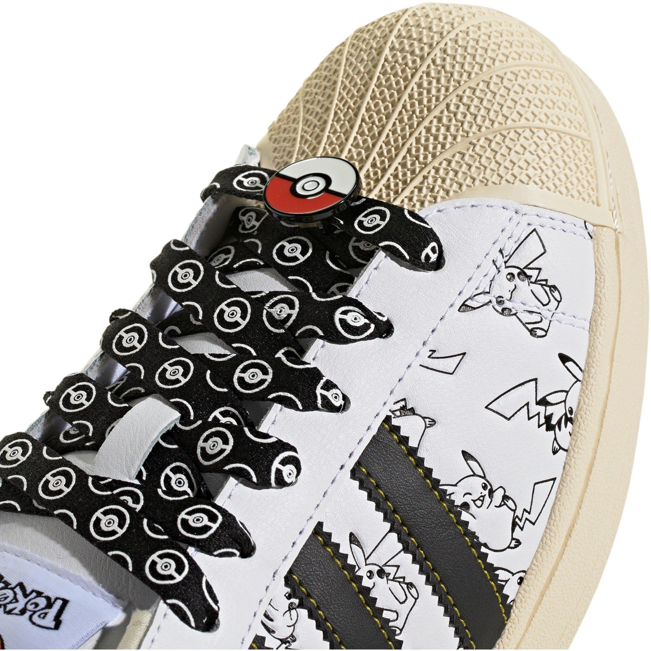Pikachu White - adidas Originals - Adi OG Poke Superstar 64 - 7