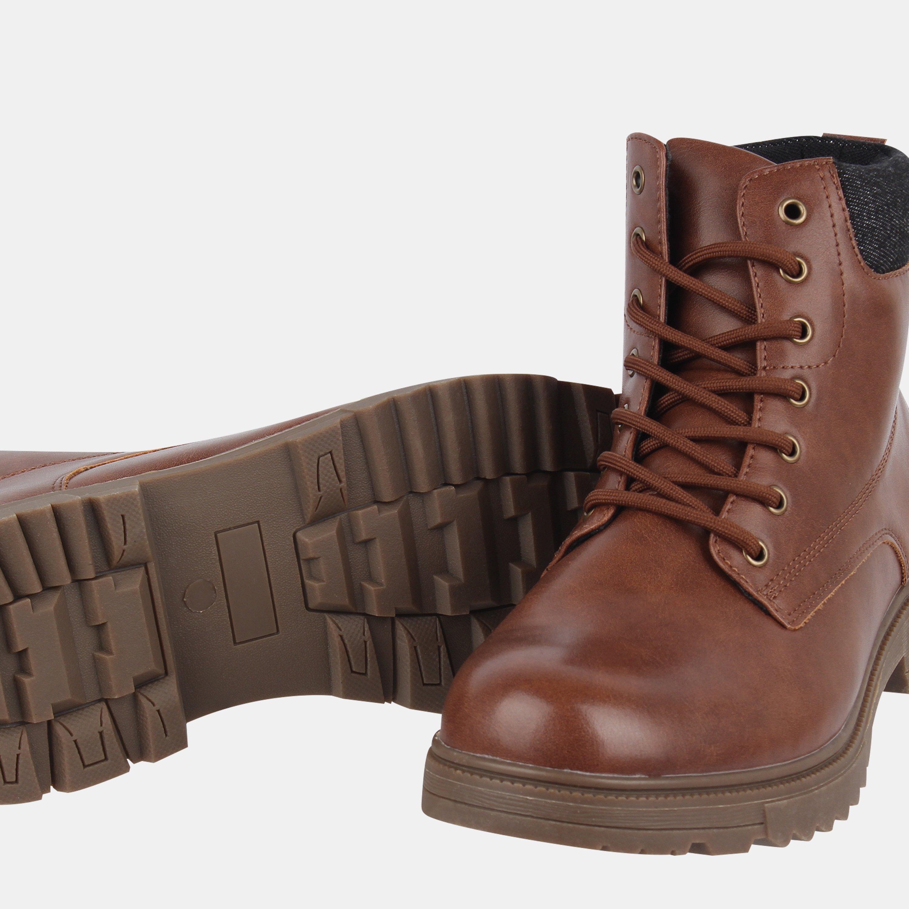 Marrone - Nicholas Deakins - Hiker Rugged Boots - 3