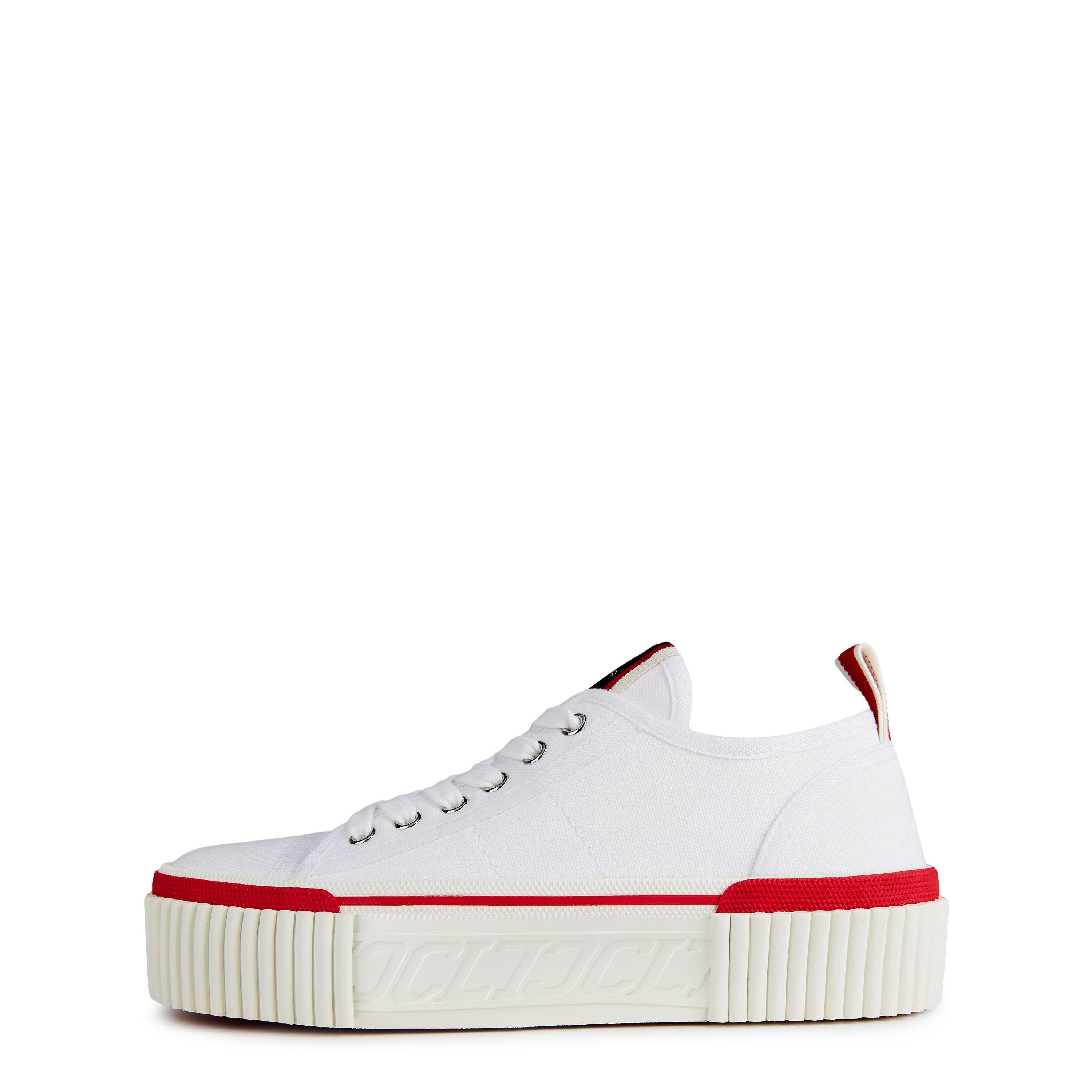 White - Christian Louboutin - Super Pedro 40mm Sneakers - 2