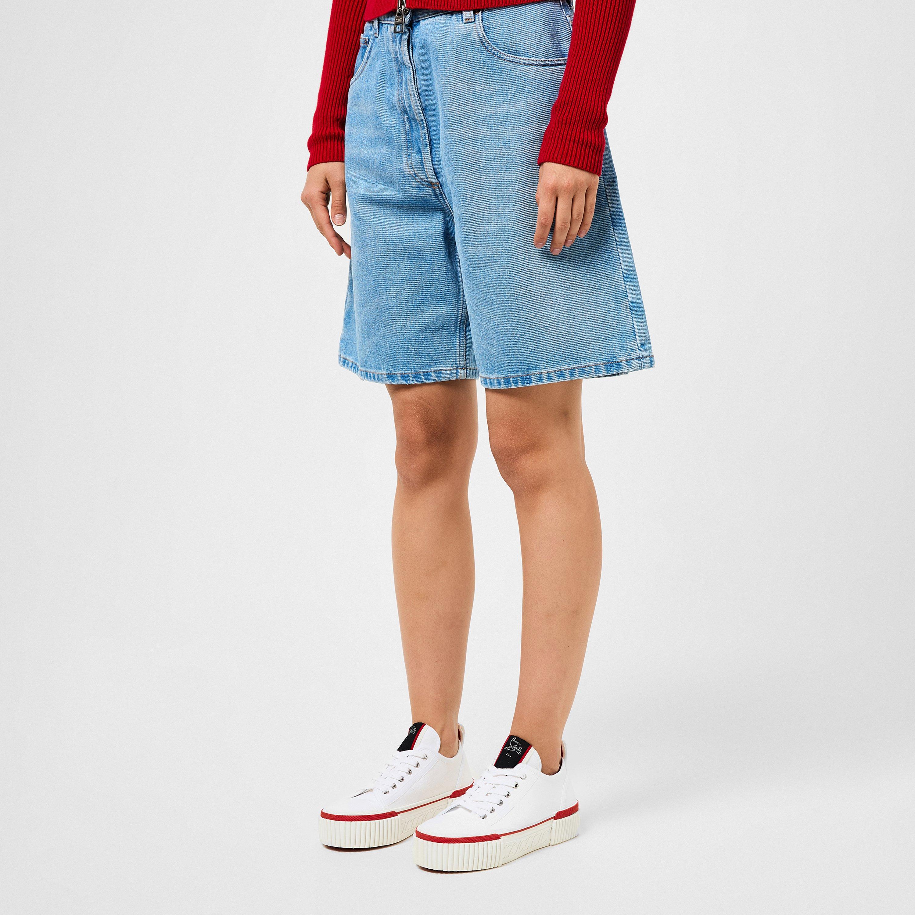 White - Christian Louboutin - Super Pedro 40mm Sneakers - 3