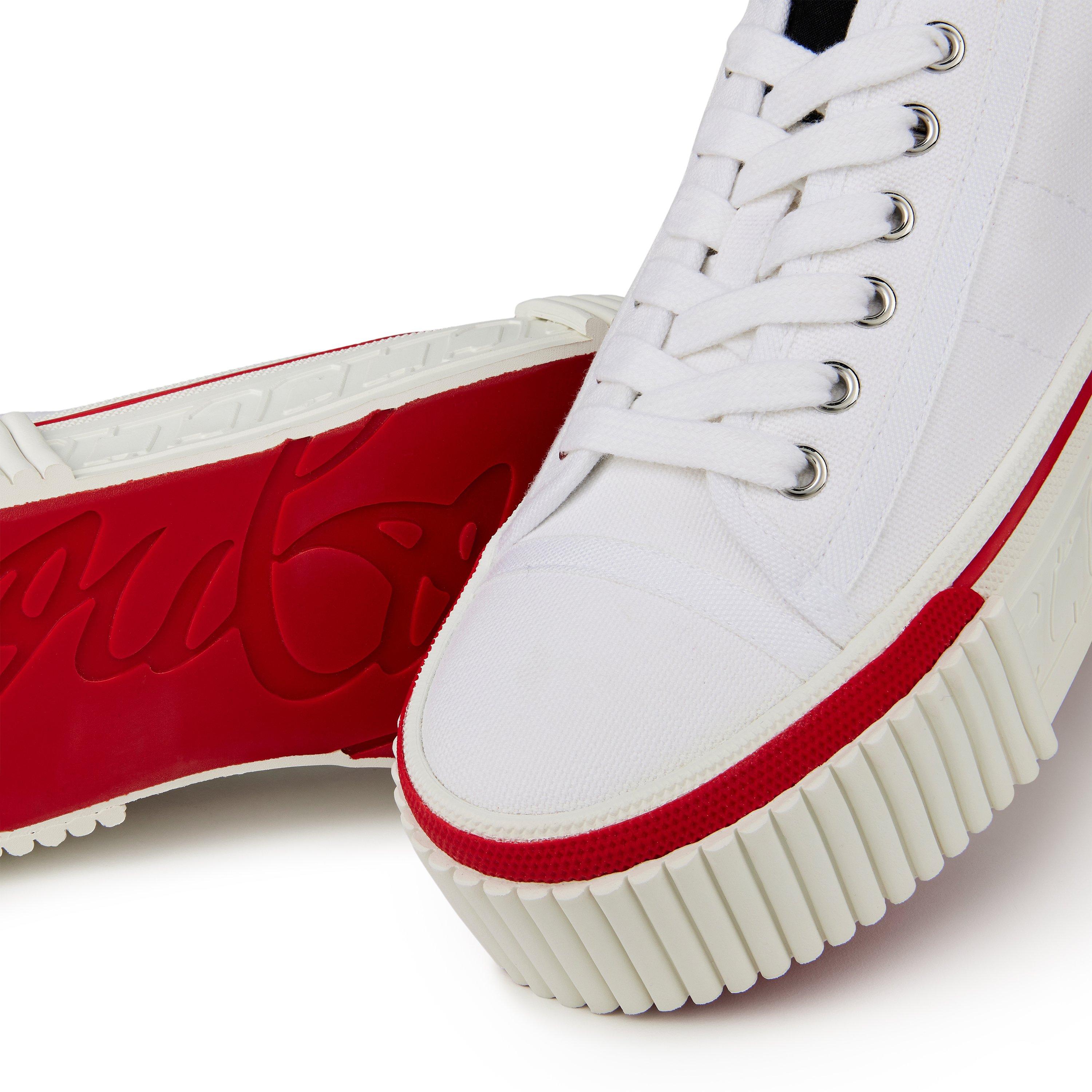 White - Christian Louboutin - Super Pedro 40mm Sneakers - 4