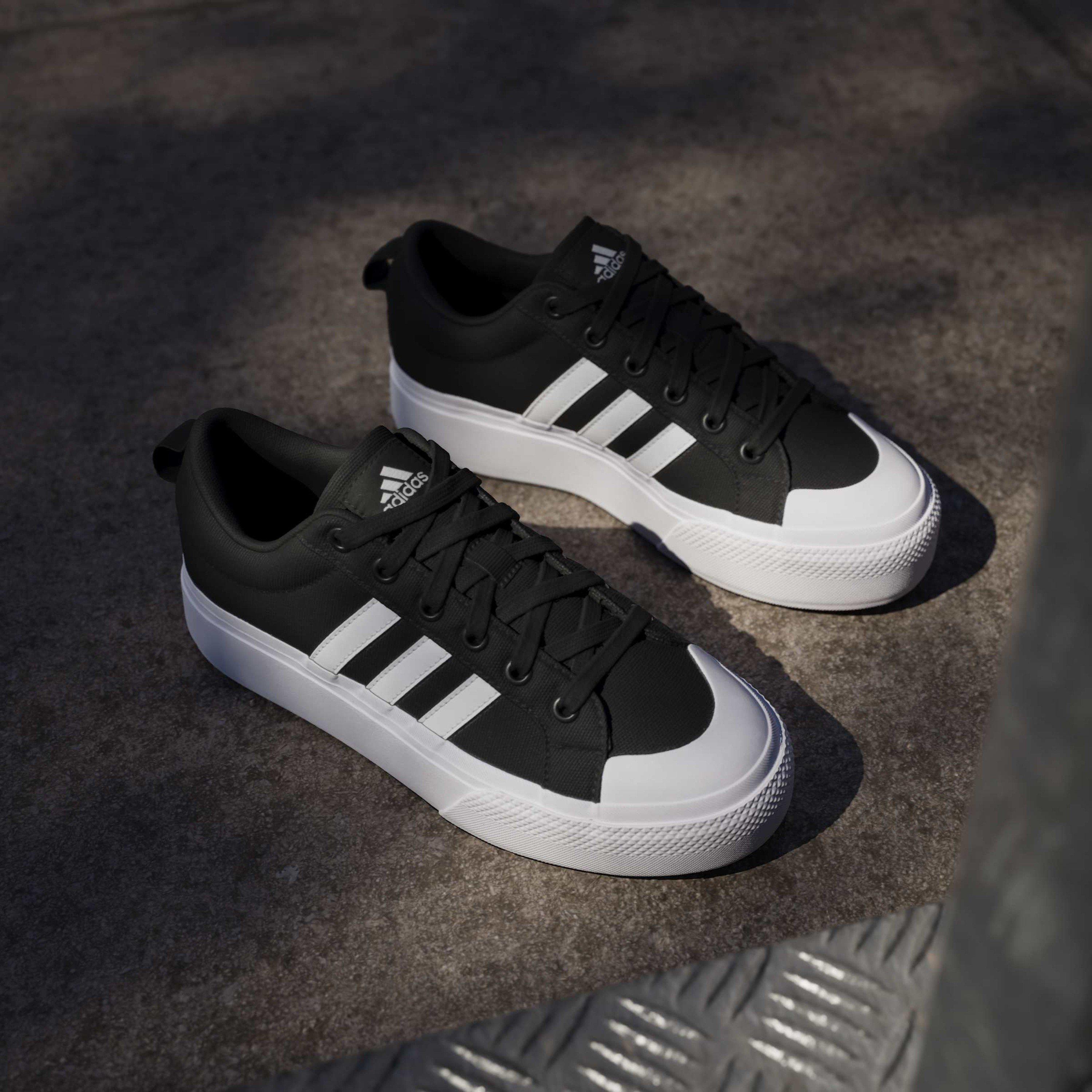 Core Black/Ftw - adidas - Bravada Platform Womens - 14
