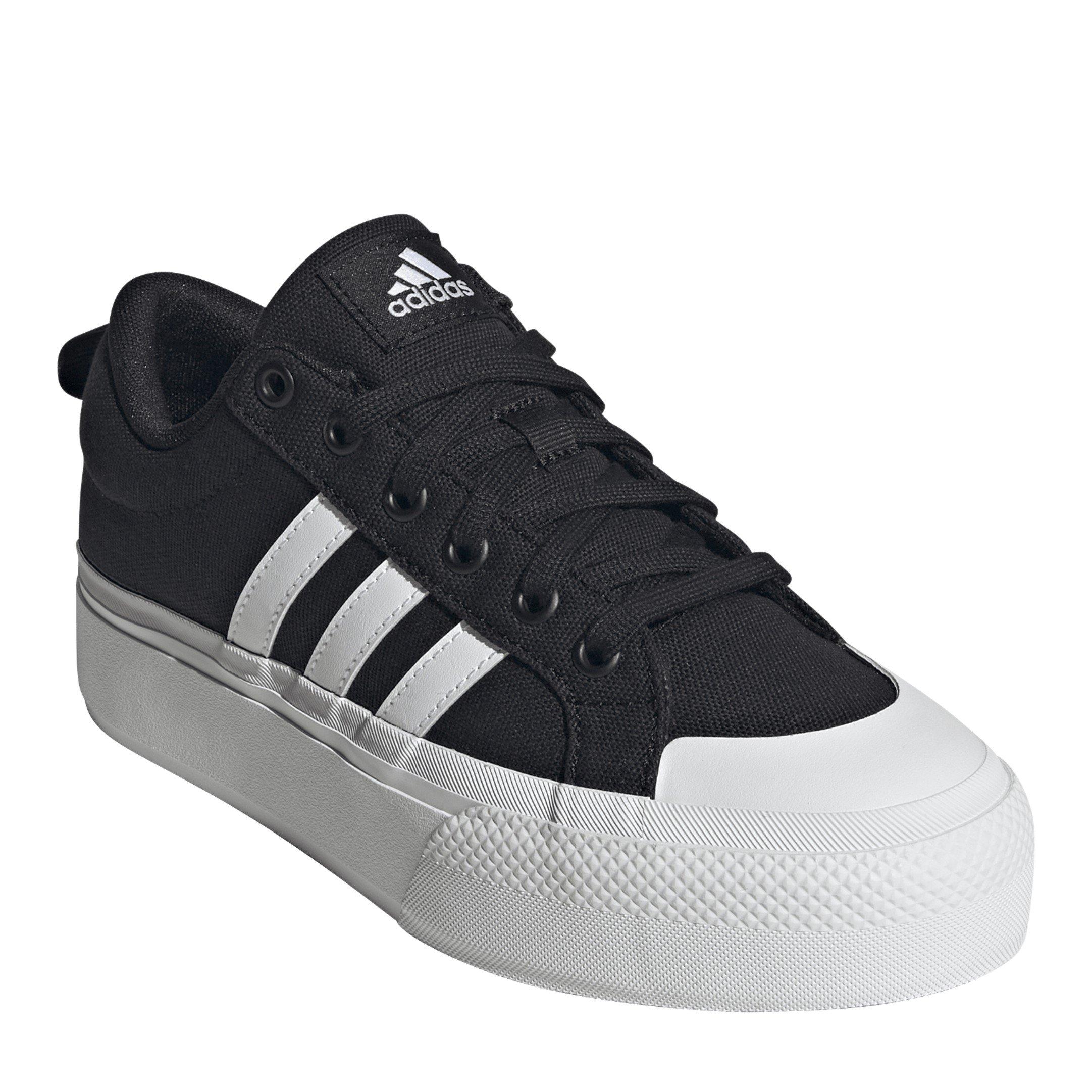 Core Black/Ftw - adidas - Bravada Platform Womens - 4