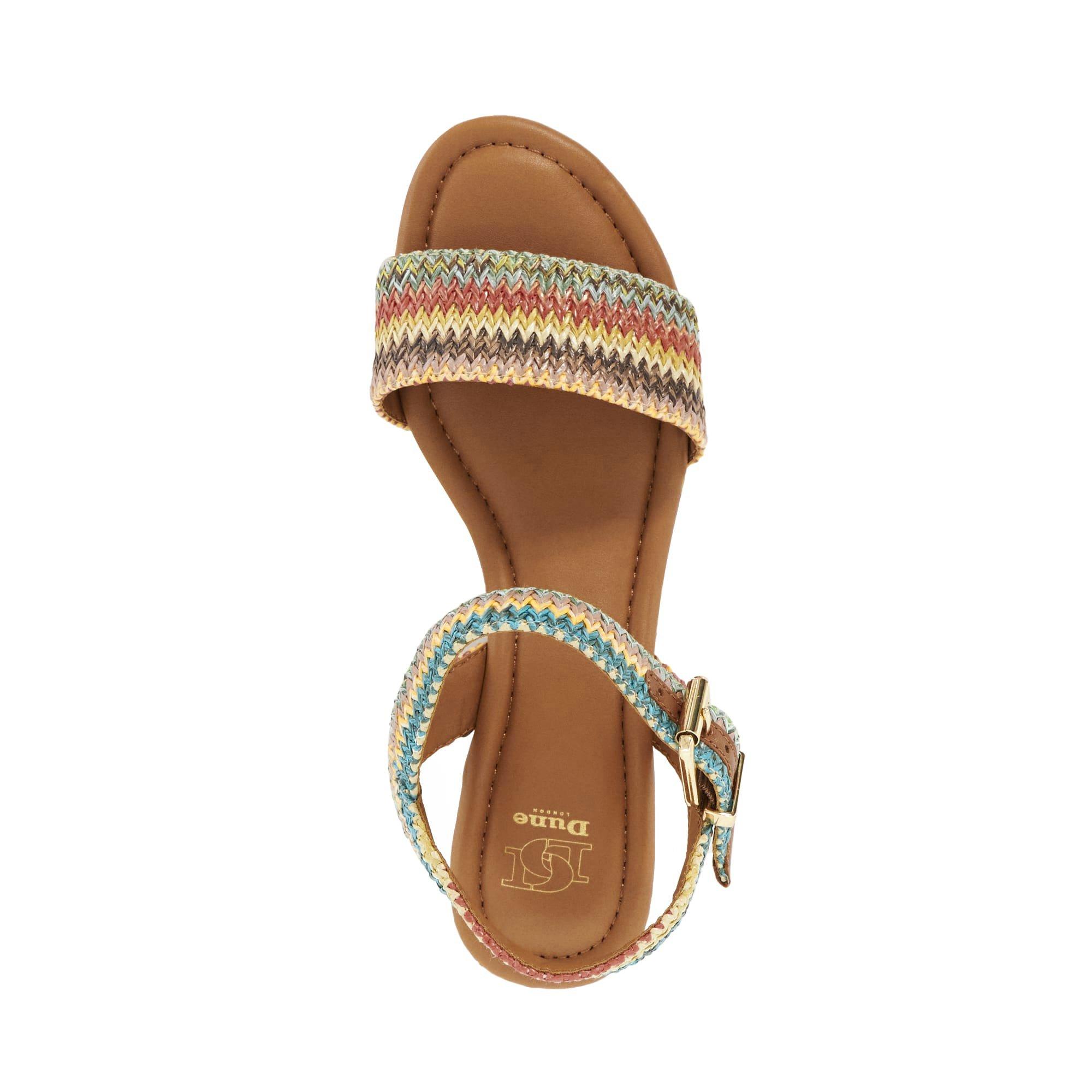 ple - Dune London - Women's Rainbow Flatform Sandals - 4