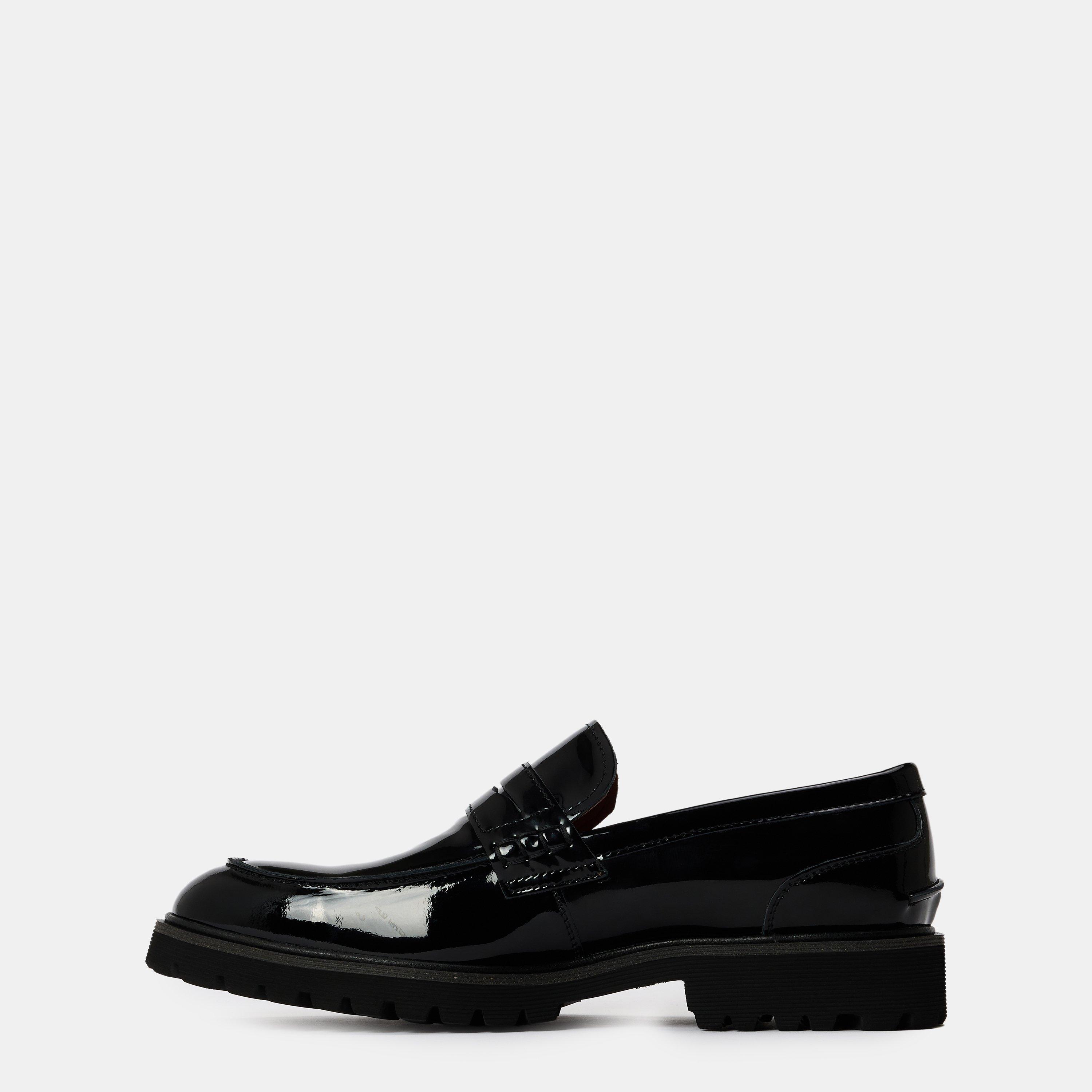 Black Lthr - Steve Madden - Men's Maisonn Flat Mules - 2