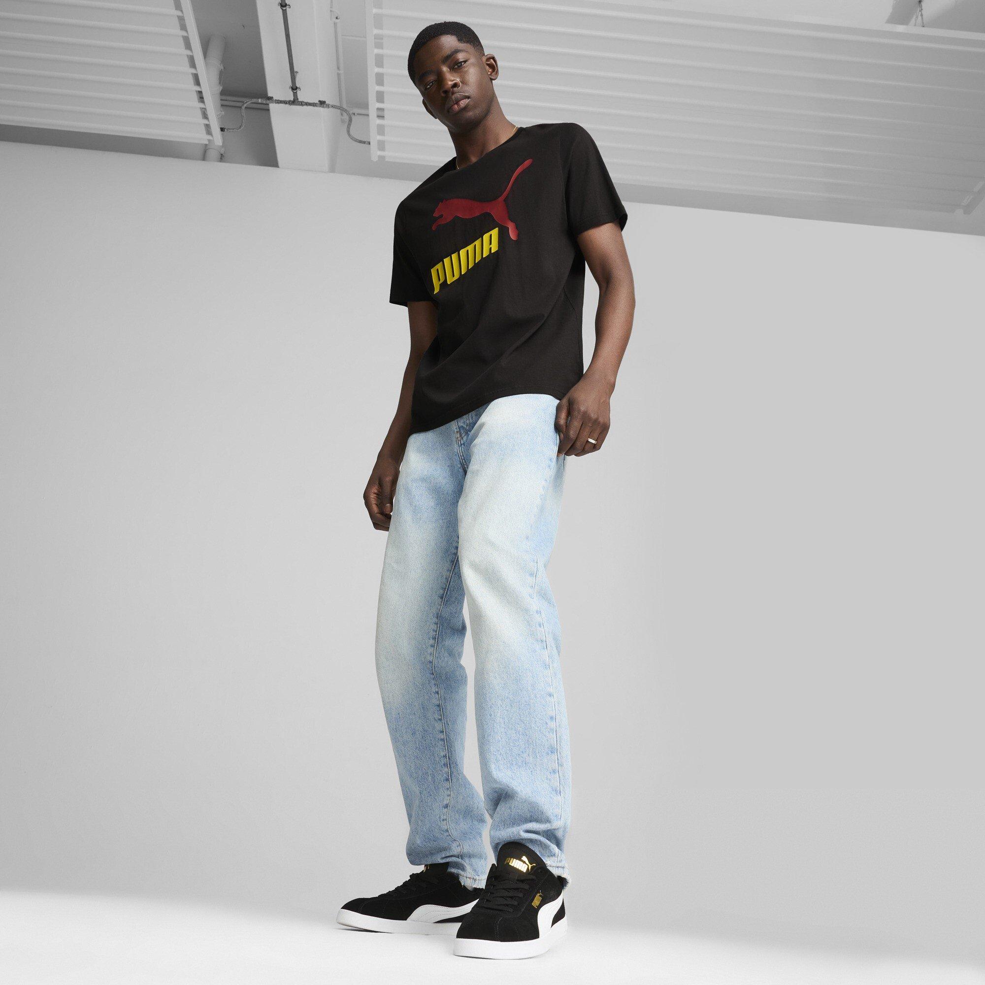 Black/White - Puma - Men's Low-Top Trainers - 7