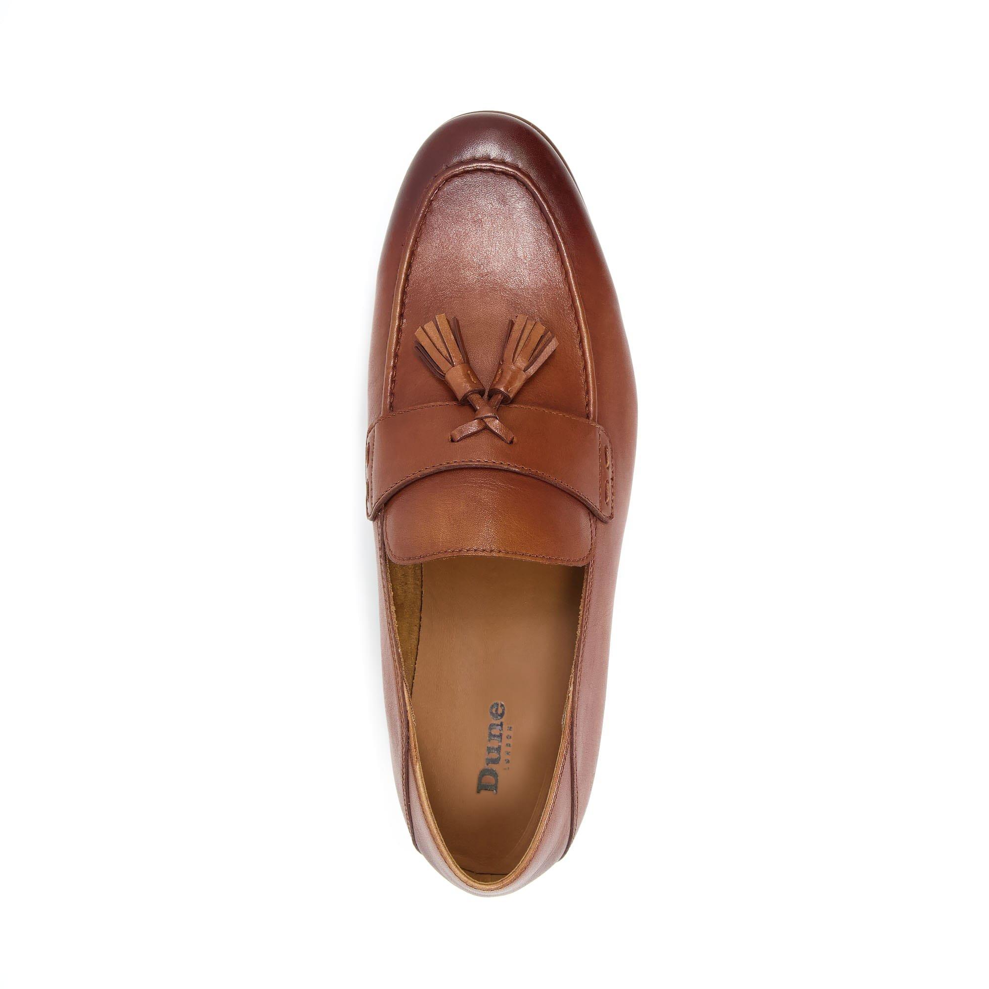Tan Lth 511 - Dune London - Support Tassel Loafers - 4