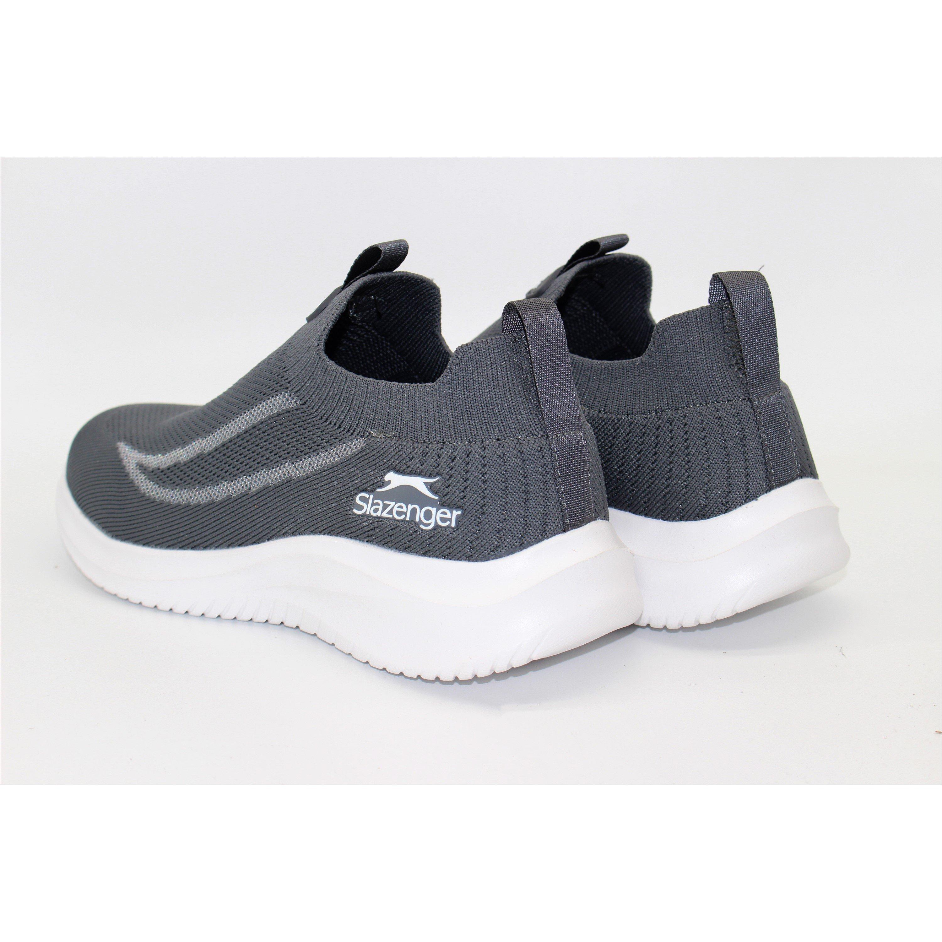 GREY - Slazenger - Men's JAVIK Slip On Trainers - 5