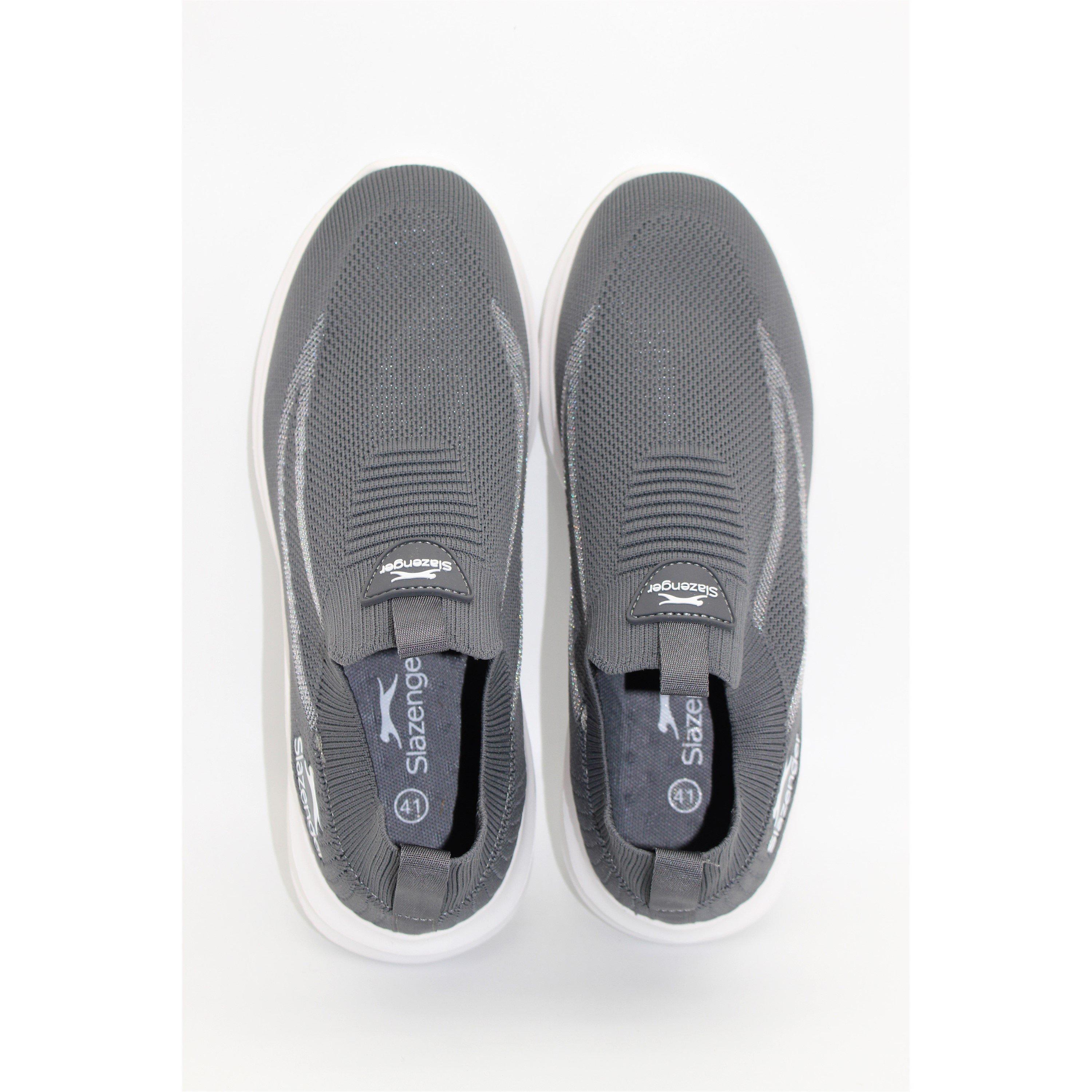 GREY - Slazenger - Men's JAVIK Slip On Trainers - 6