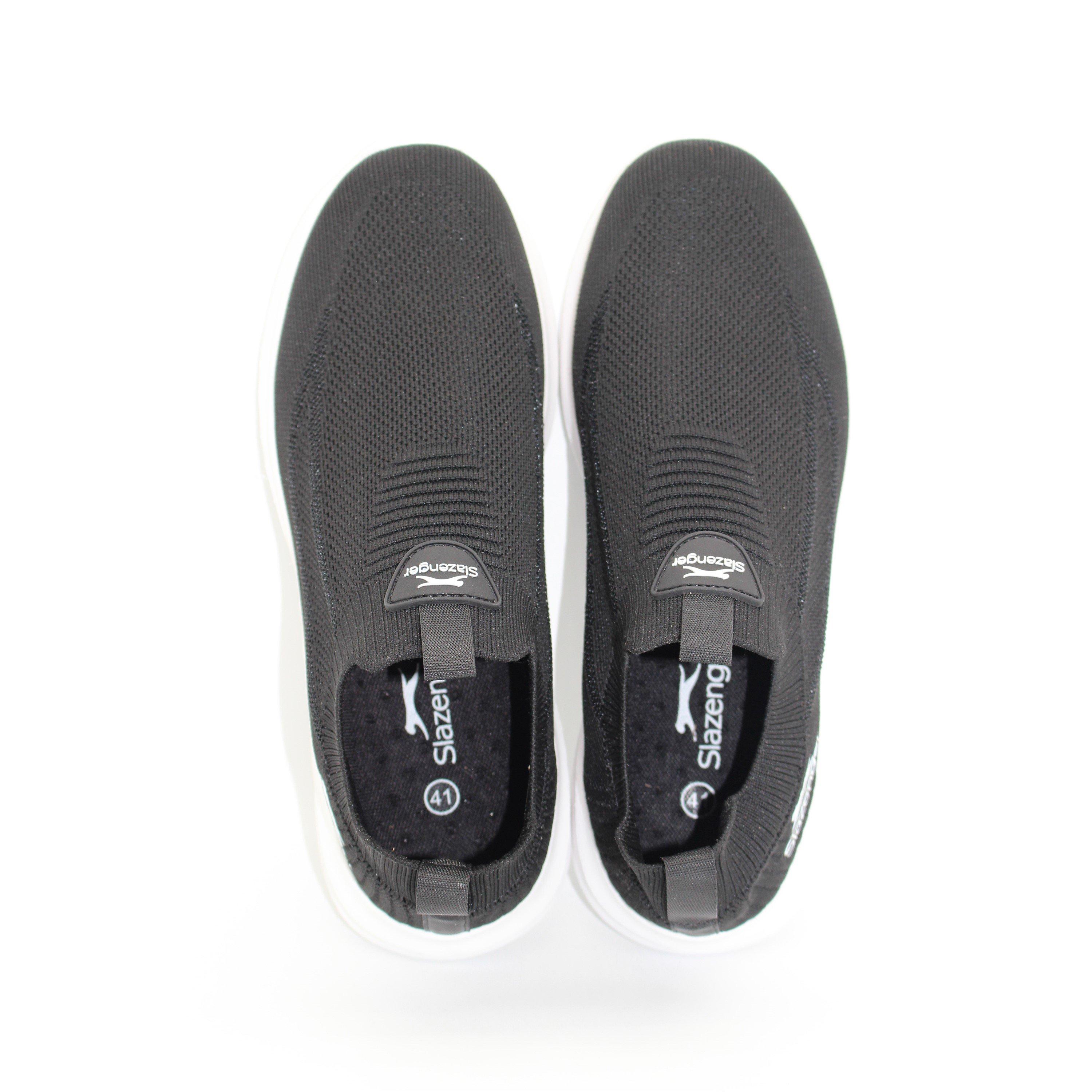 BLACK - Slazenger - Men's JAVIK Slip On Trainers - 6