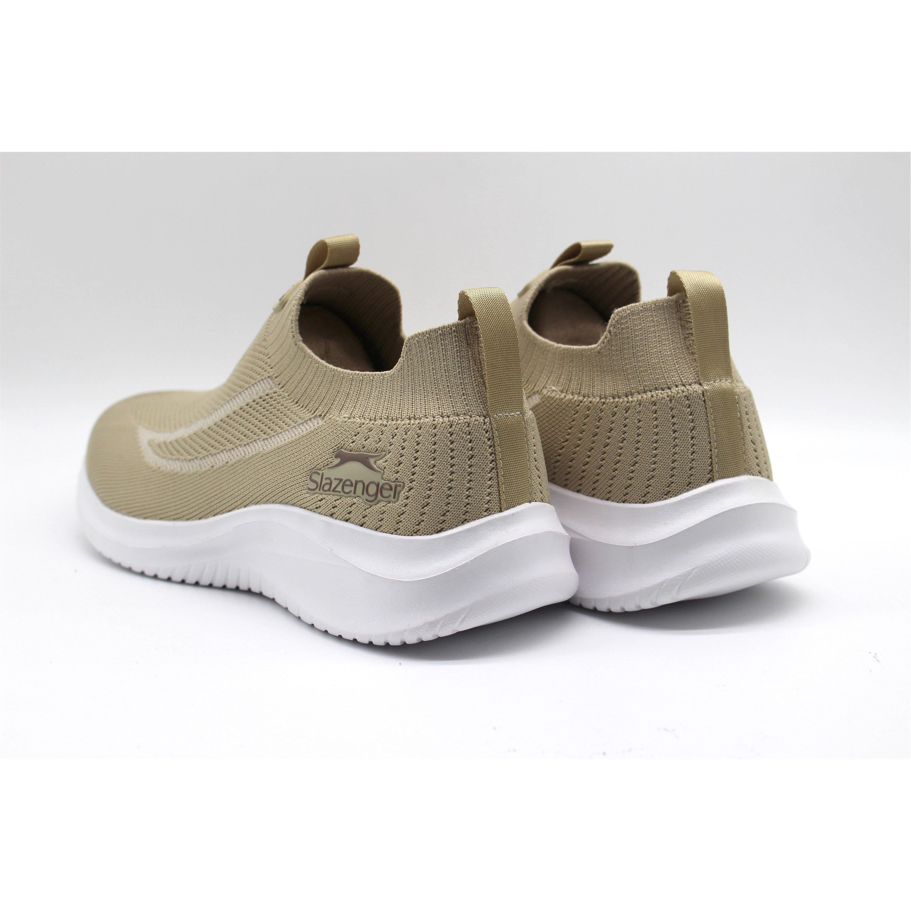 KHAKI - Slazenger - Men's JAVIK Slip On Trainers - 5