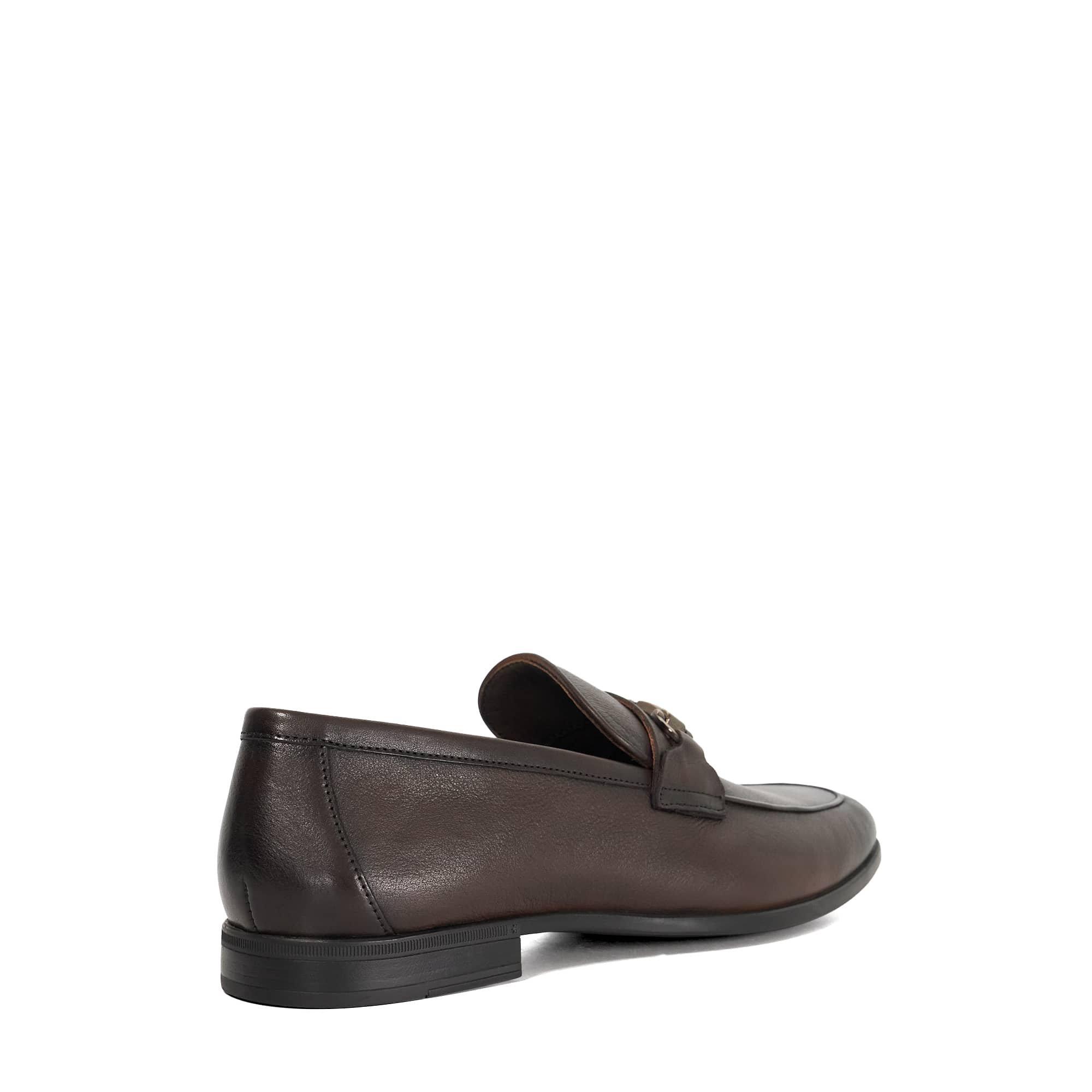 Marron - Dune London - Men's Seymore Loafers - 3