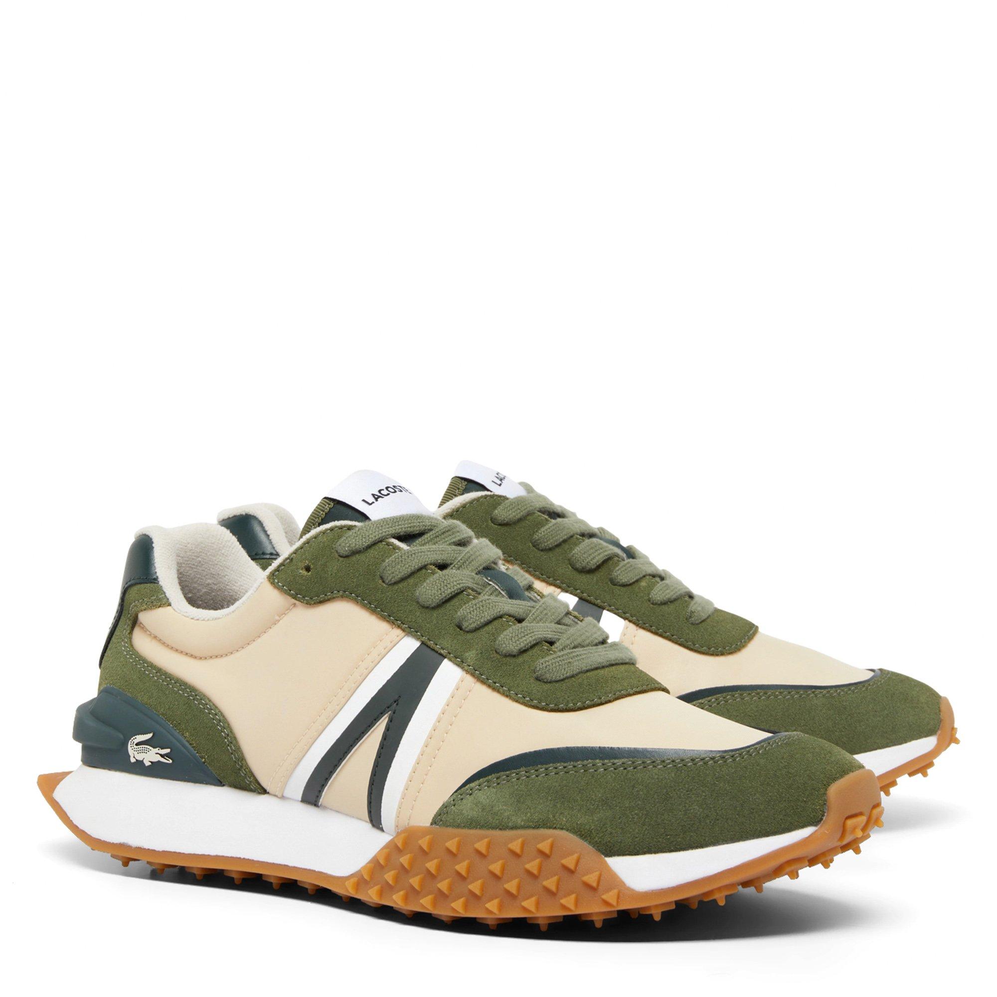 KHK/OFF WHT - Lacoste - L-Spin Deluxe Mens Shoes - 2